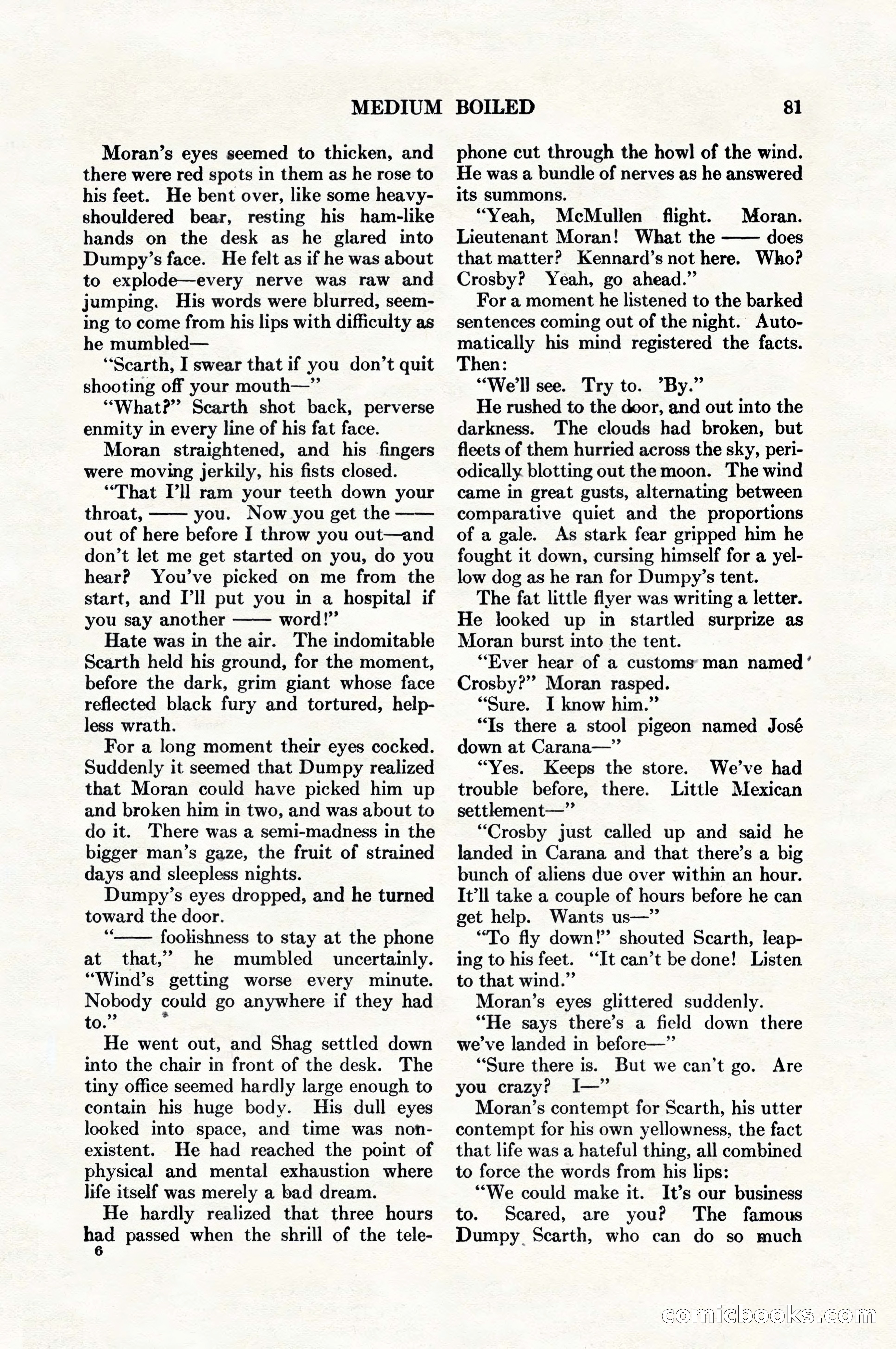Adventure Magazine, August 1, 1927 — page 93 of 206