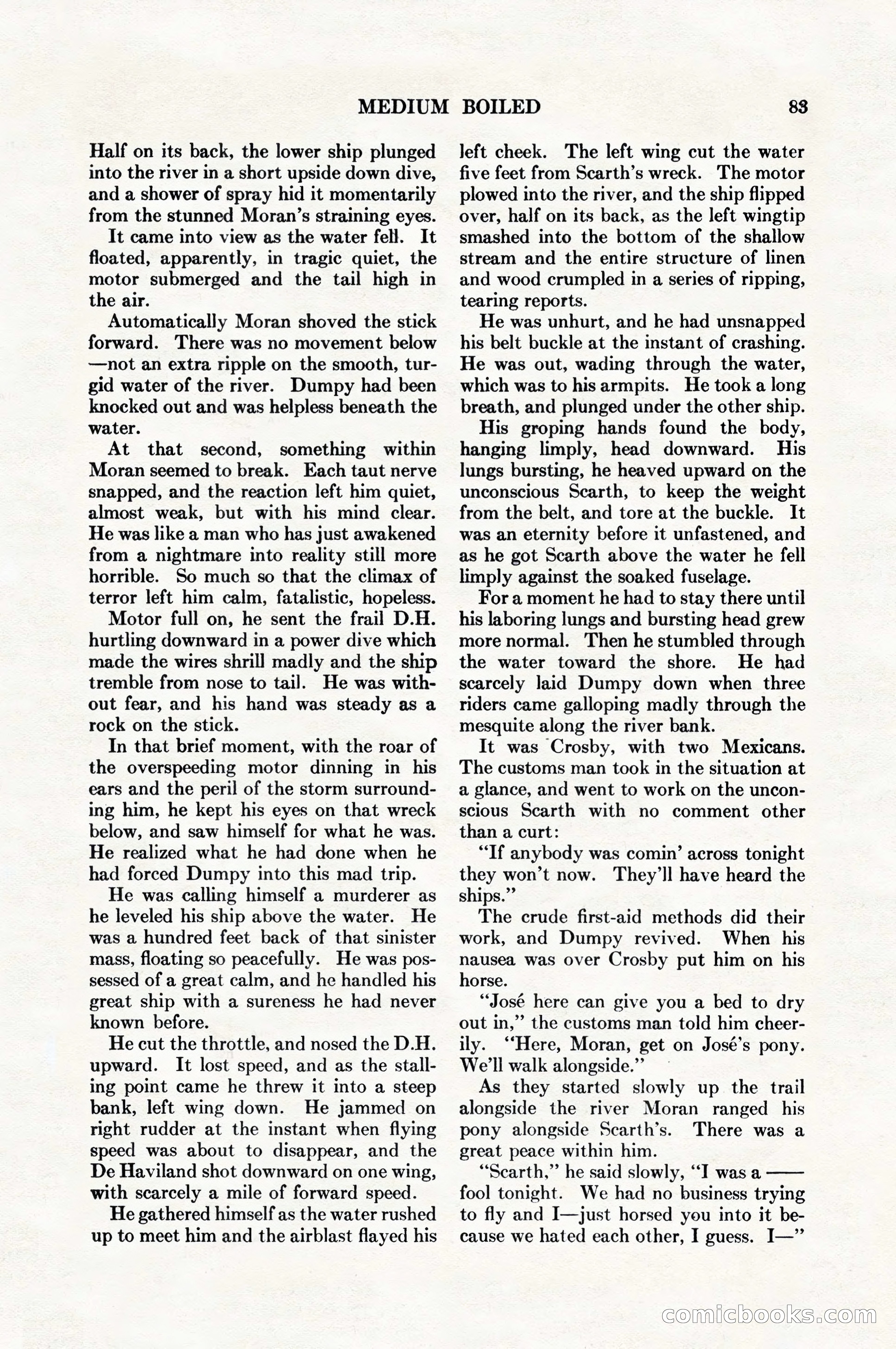 Adventure Magazine, August 1, 1927 — page 95 of 206