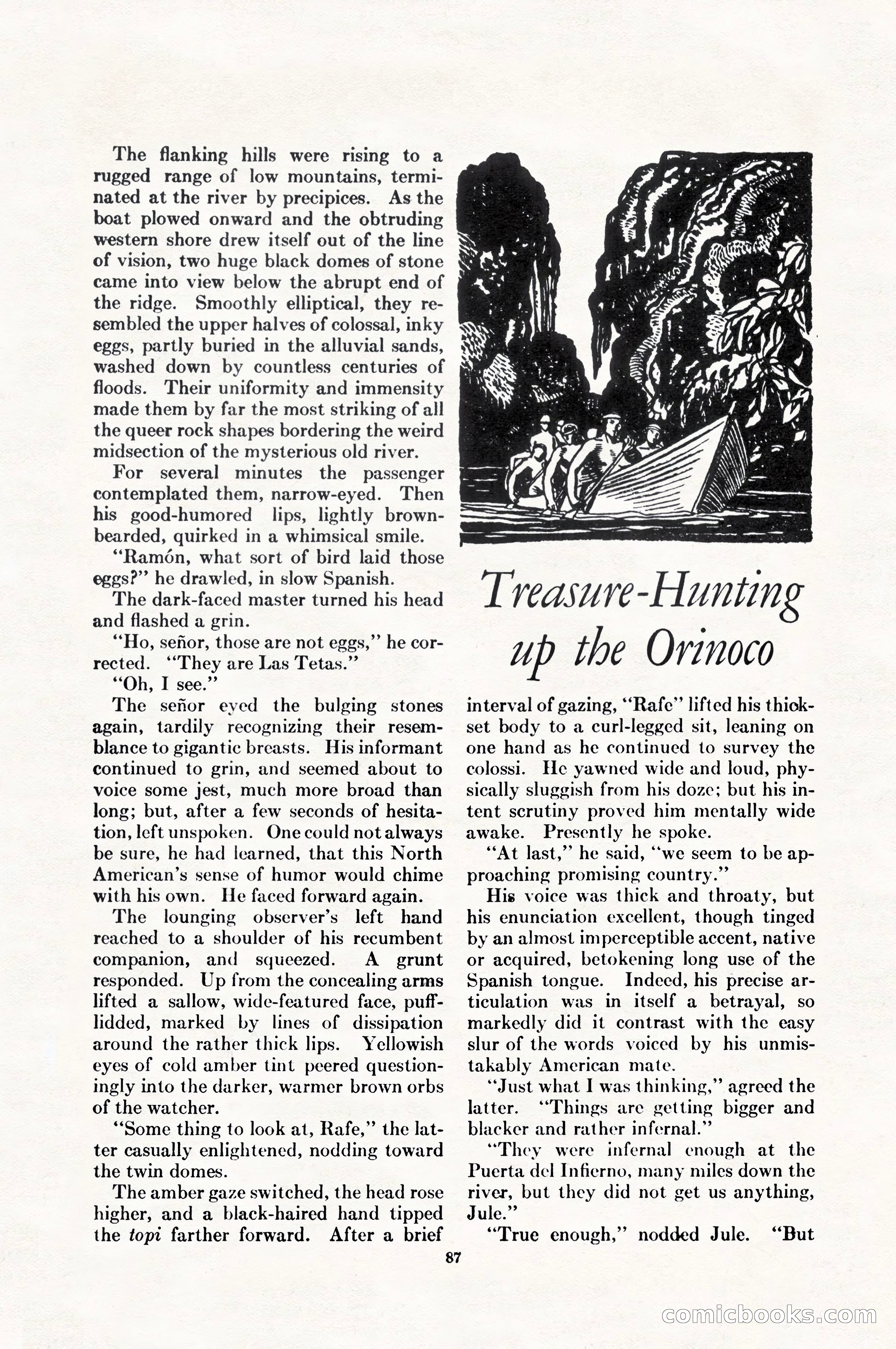 Adventure Magazine, August 1, 1927 — page 99 of 206