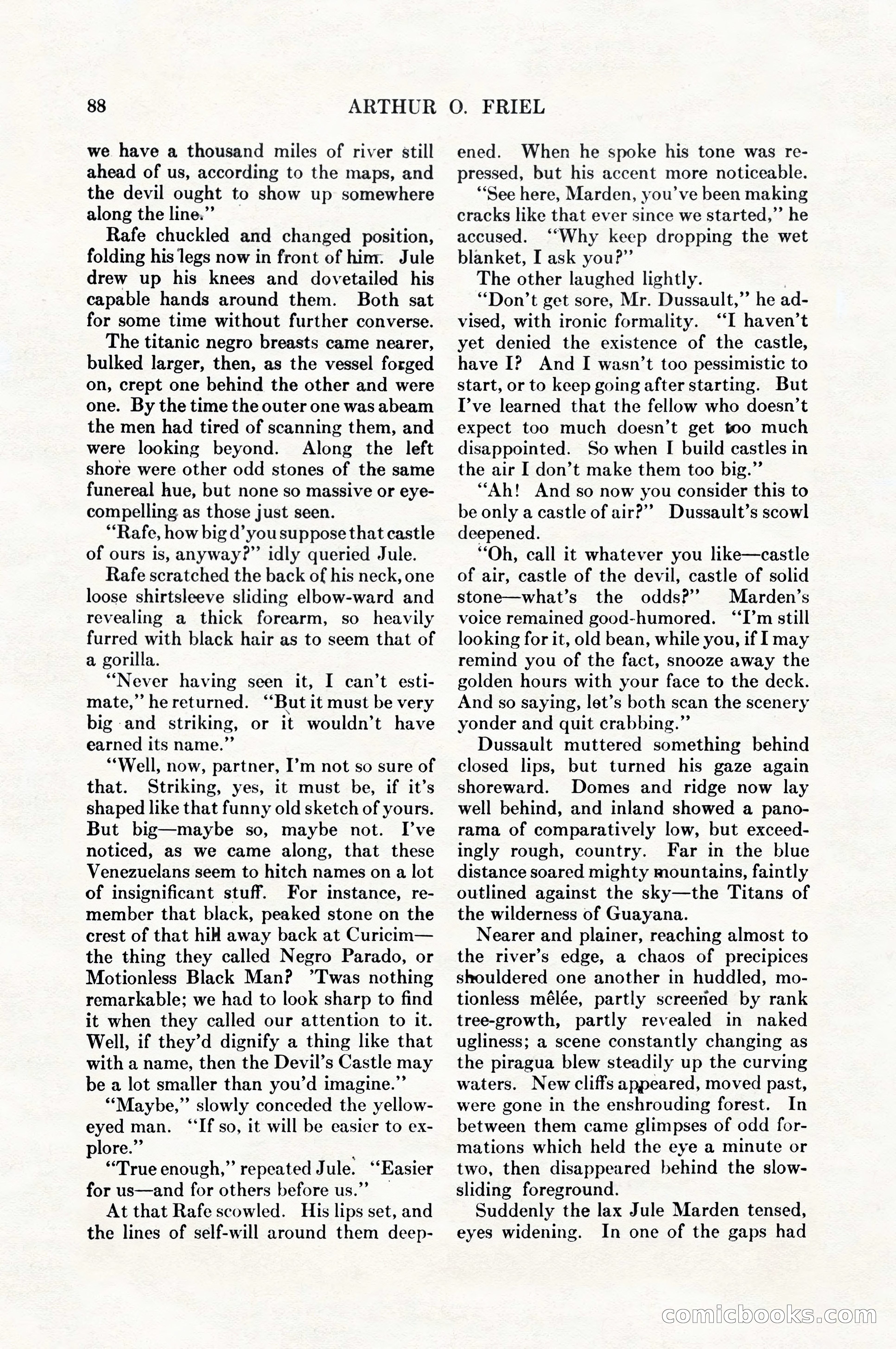 Adventure Magazine, August 1, 1927 — page 100 of 206