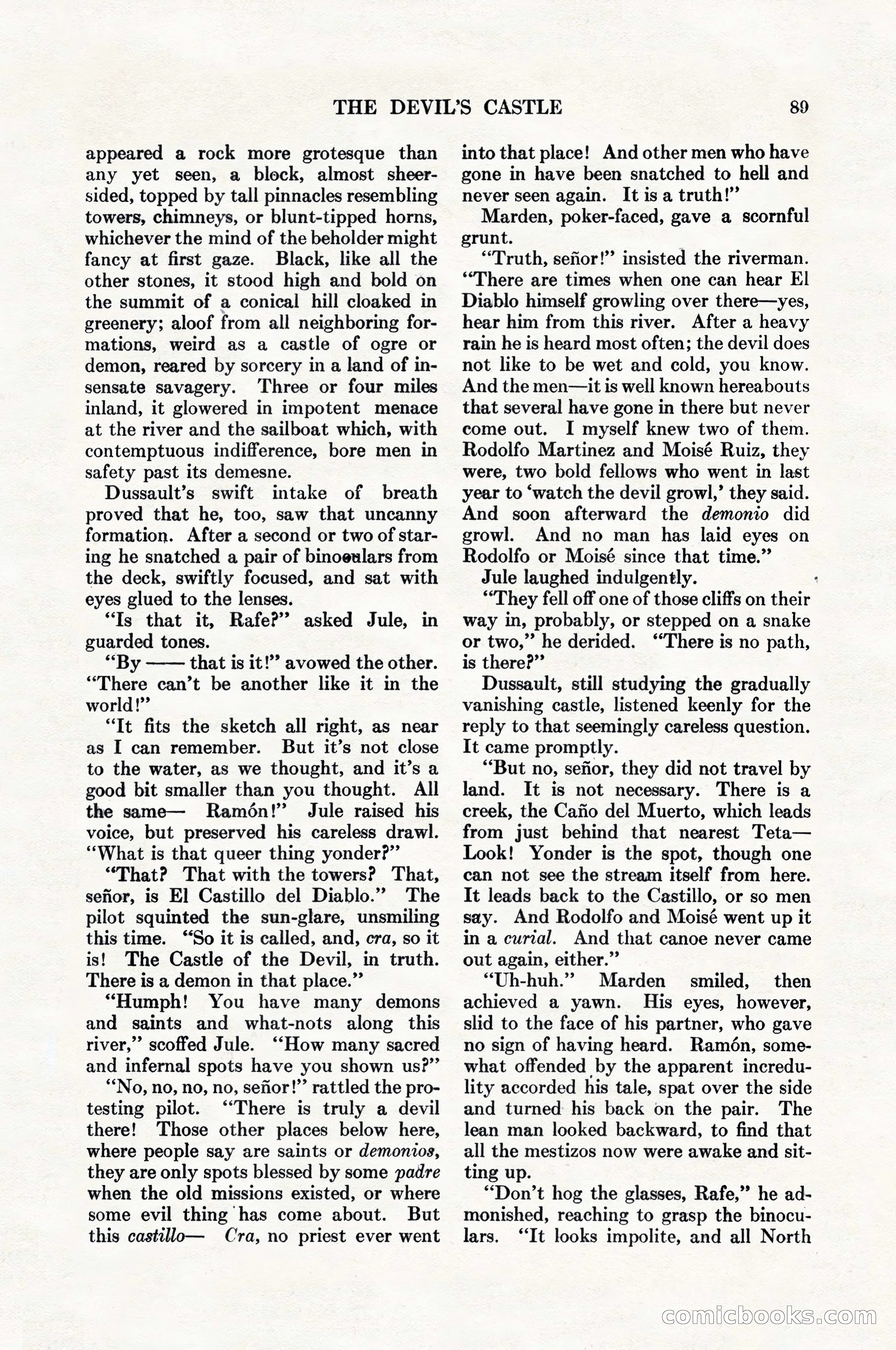 Adventure Magazine, August 1, 1927 — page 101 of 206