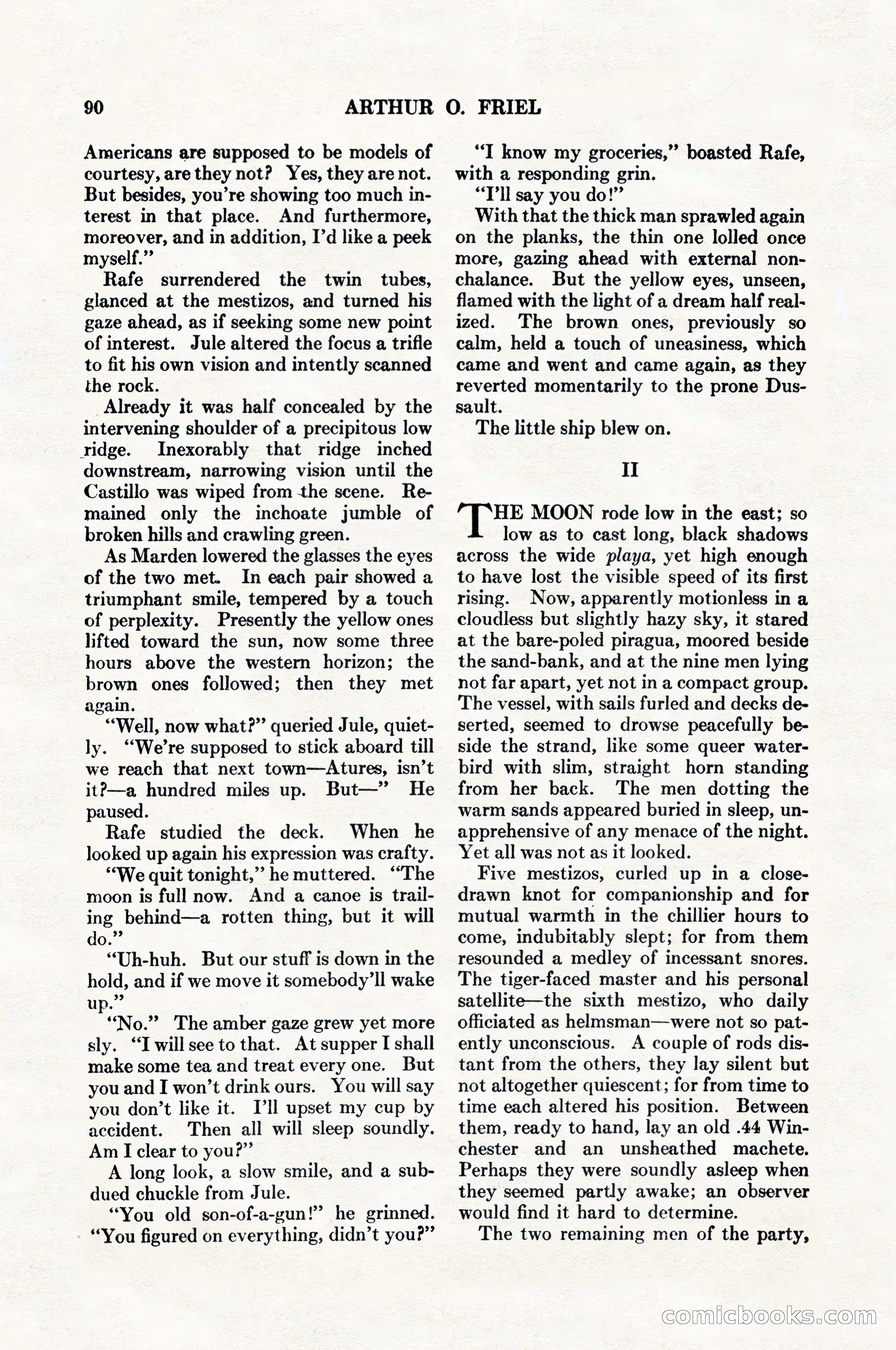 Adventure Magazine, August 1, 1927 — page 102 of 206