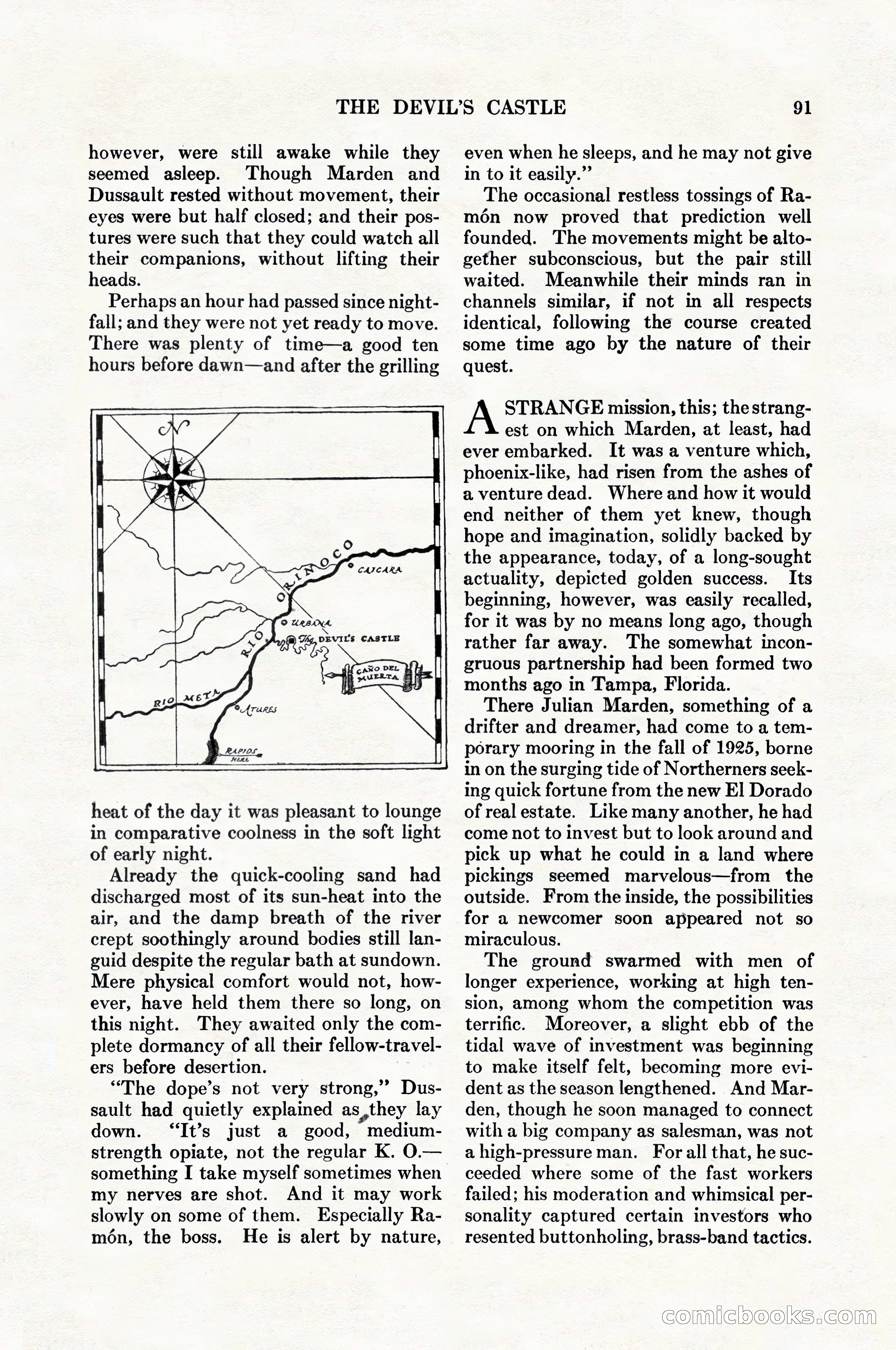 Adventure Magazine, August 1, 1927 — page 103 of 206