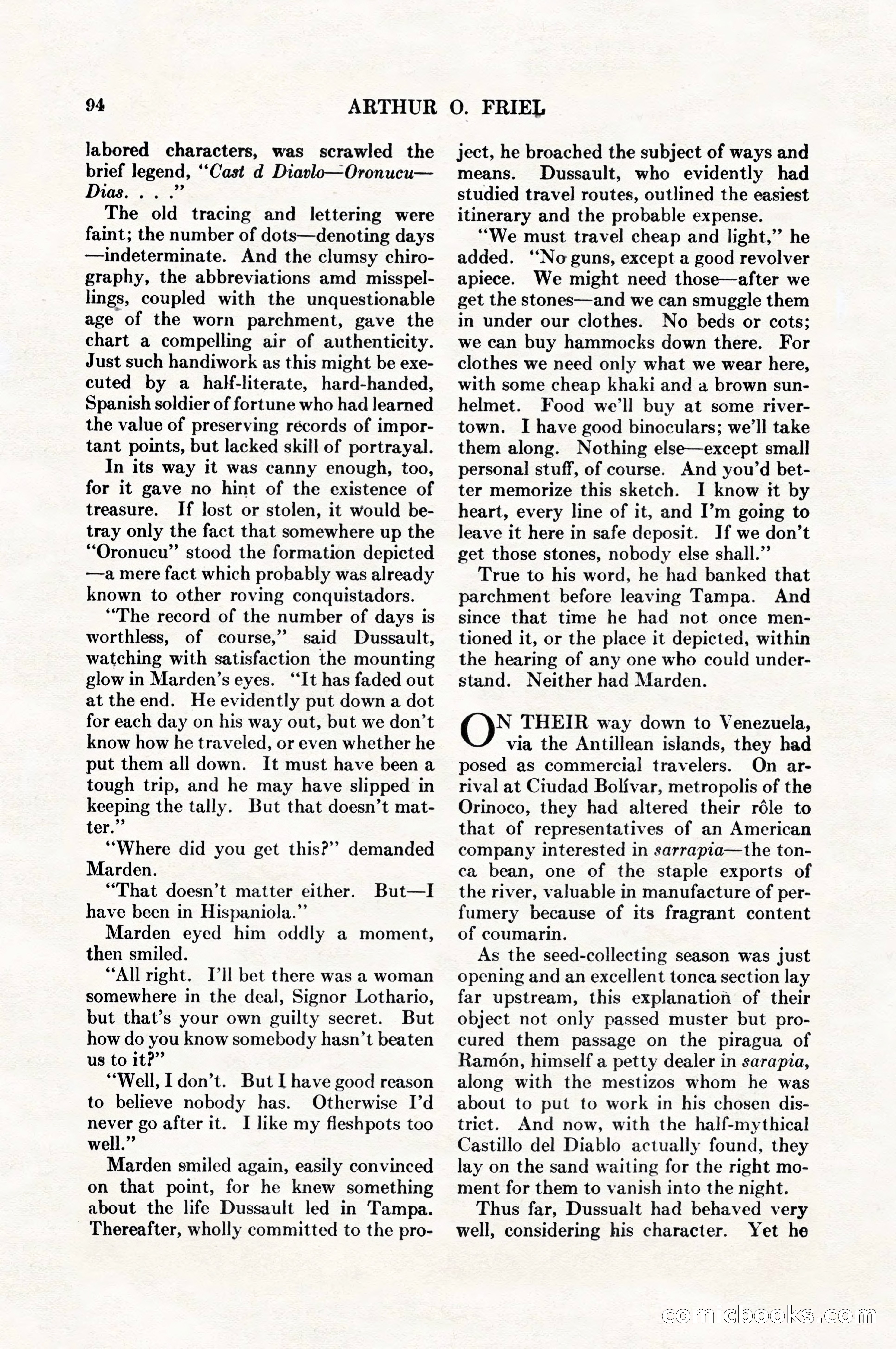 Adventure Magazine, August 1, 1927 — page 106 of 206
