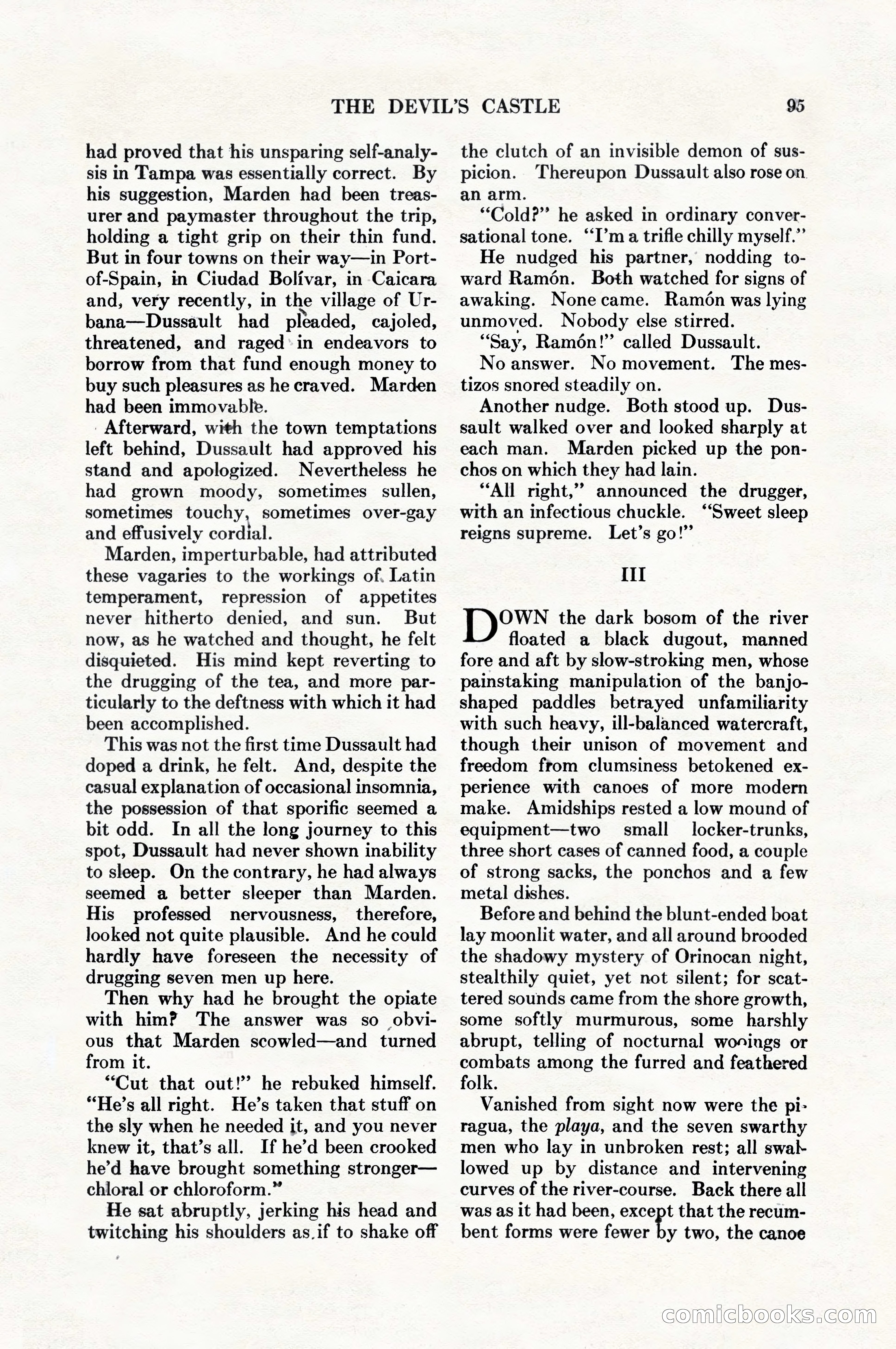 Adventure Magazine, August 1, 1927 — page 107 of 206