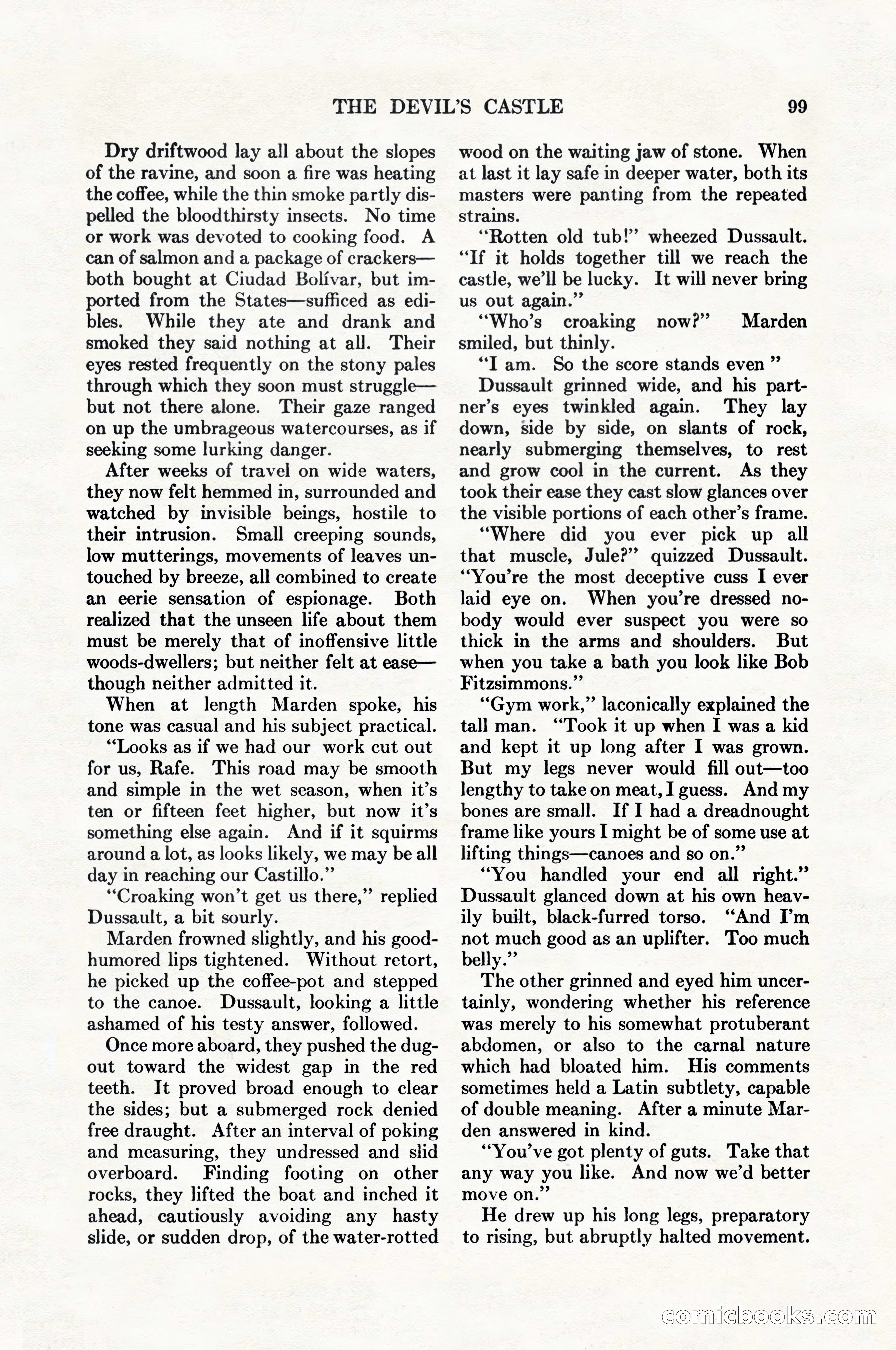 Adventure Magazine, August 1, 1927 — page 111 of 206