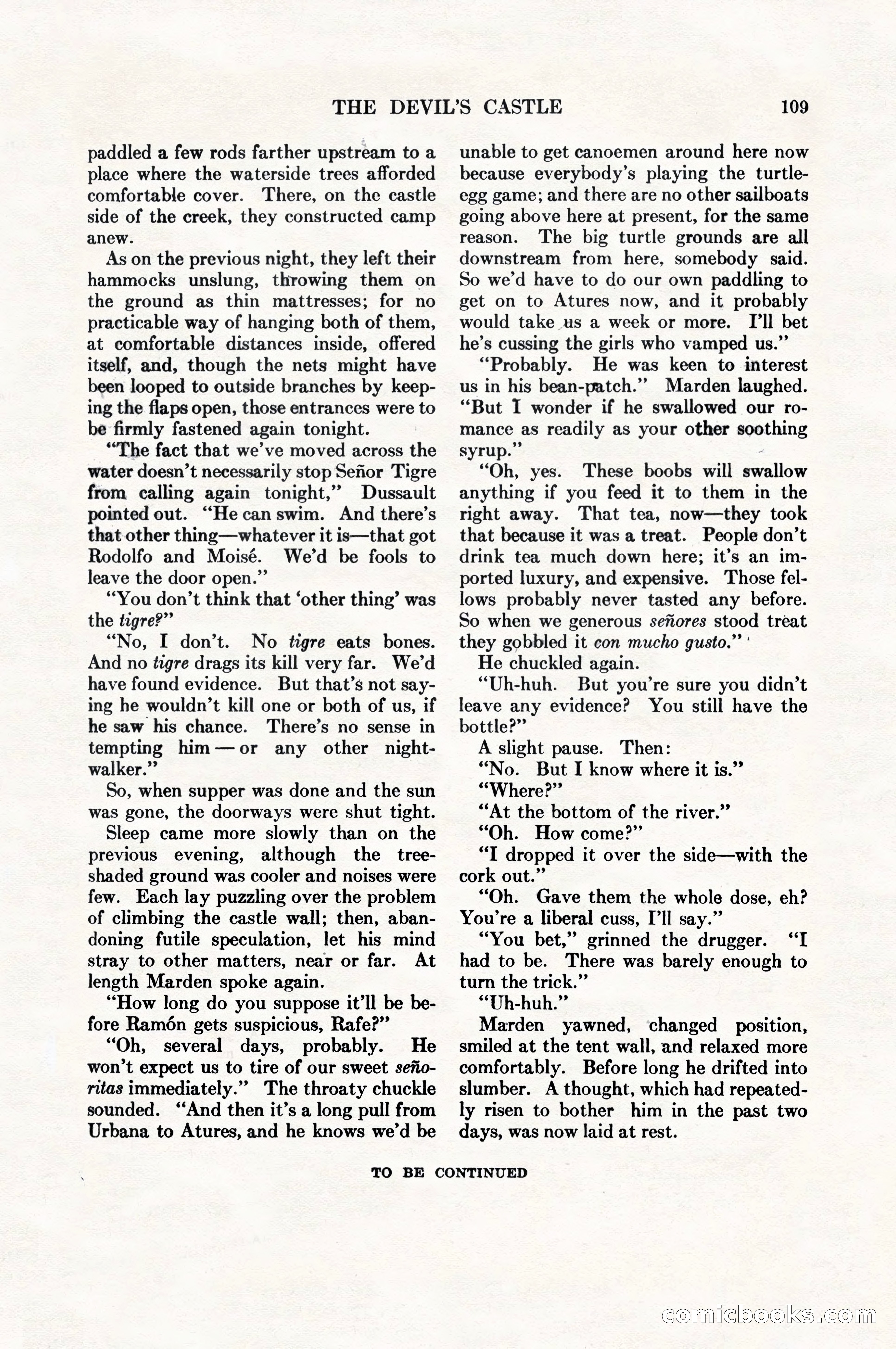Adventure Magazine, August 1, 1927 — page 121 of 206
