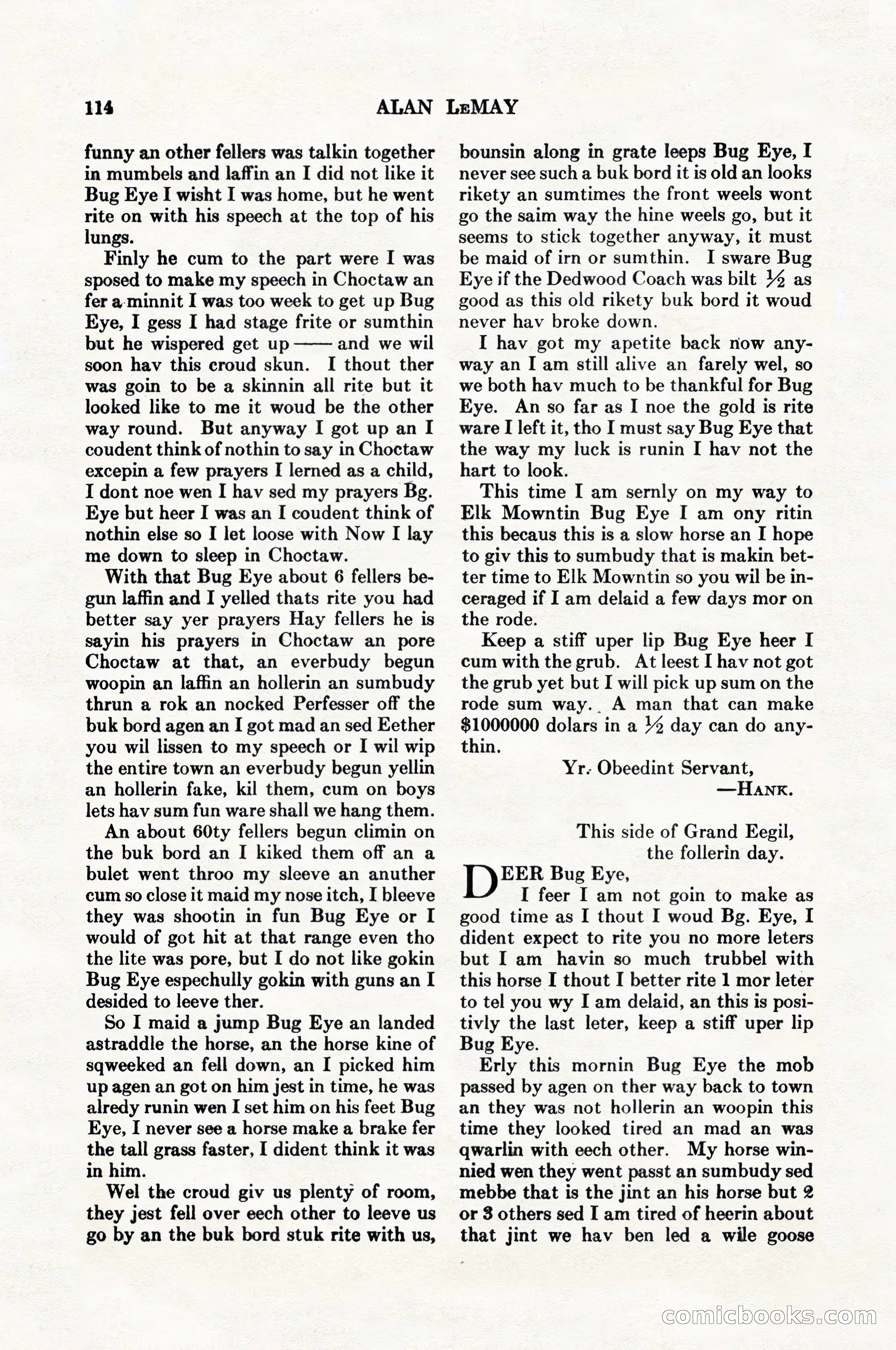 Adventure Magazine, August 1, 1927 — page 126 of 206