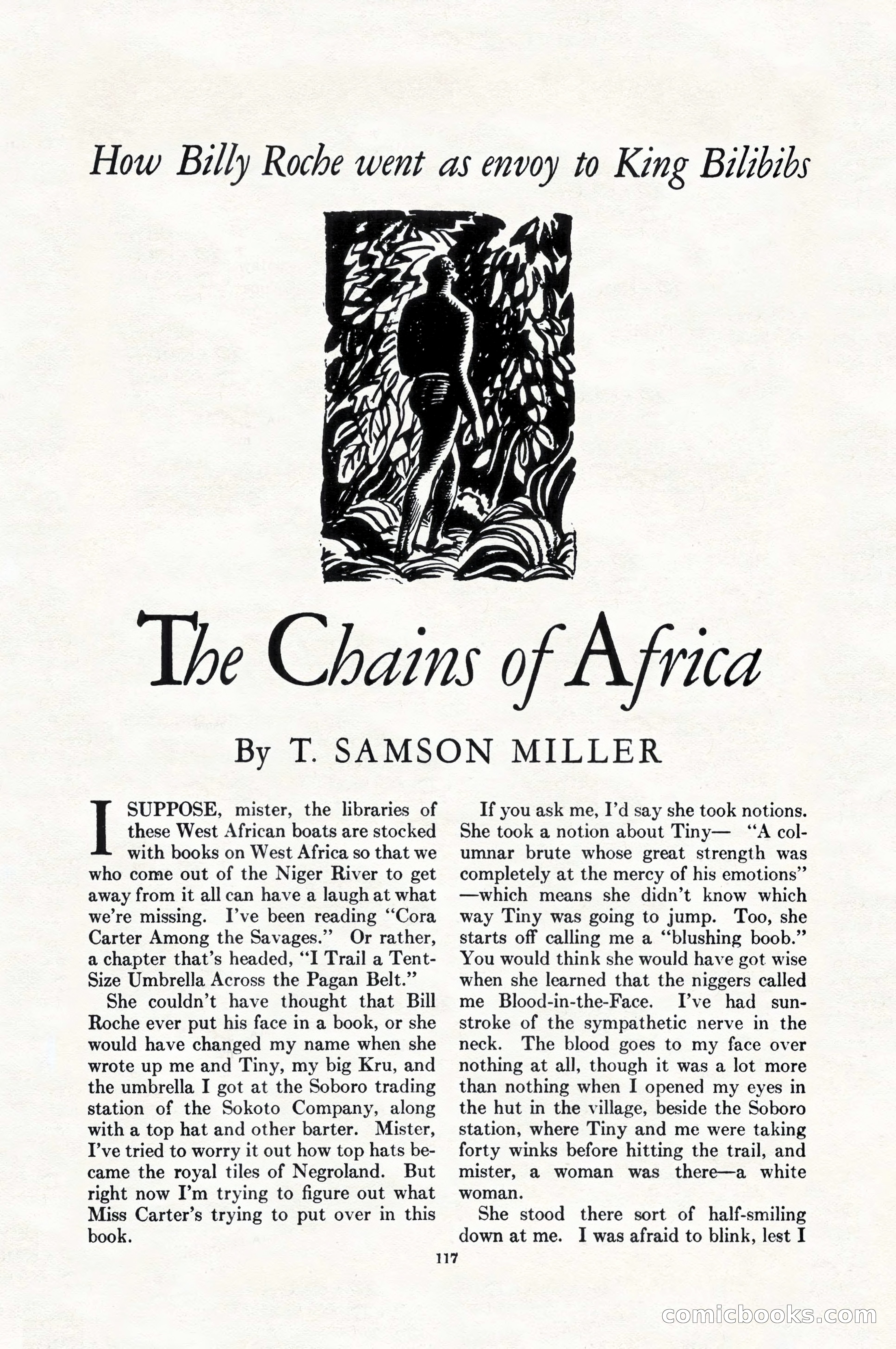 Adventure Magazine, August 1, 1927 — page 129 of 206