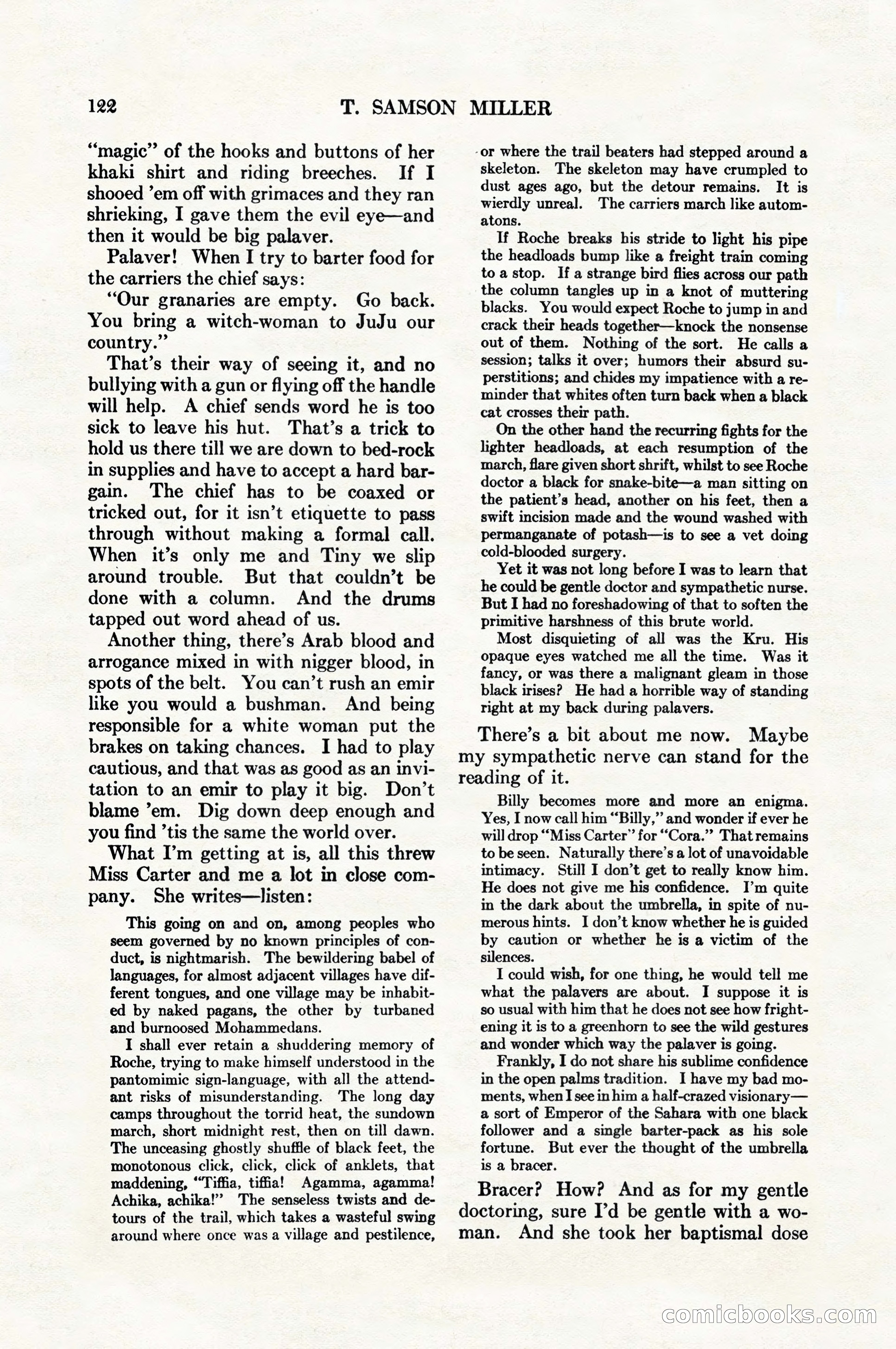 Adventure Magazine, August 1, 1927 — page 134 of 206