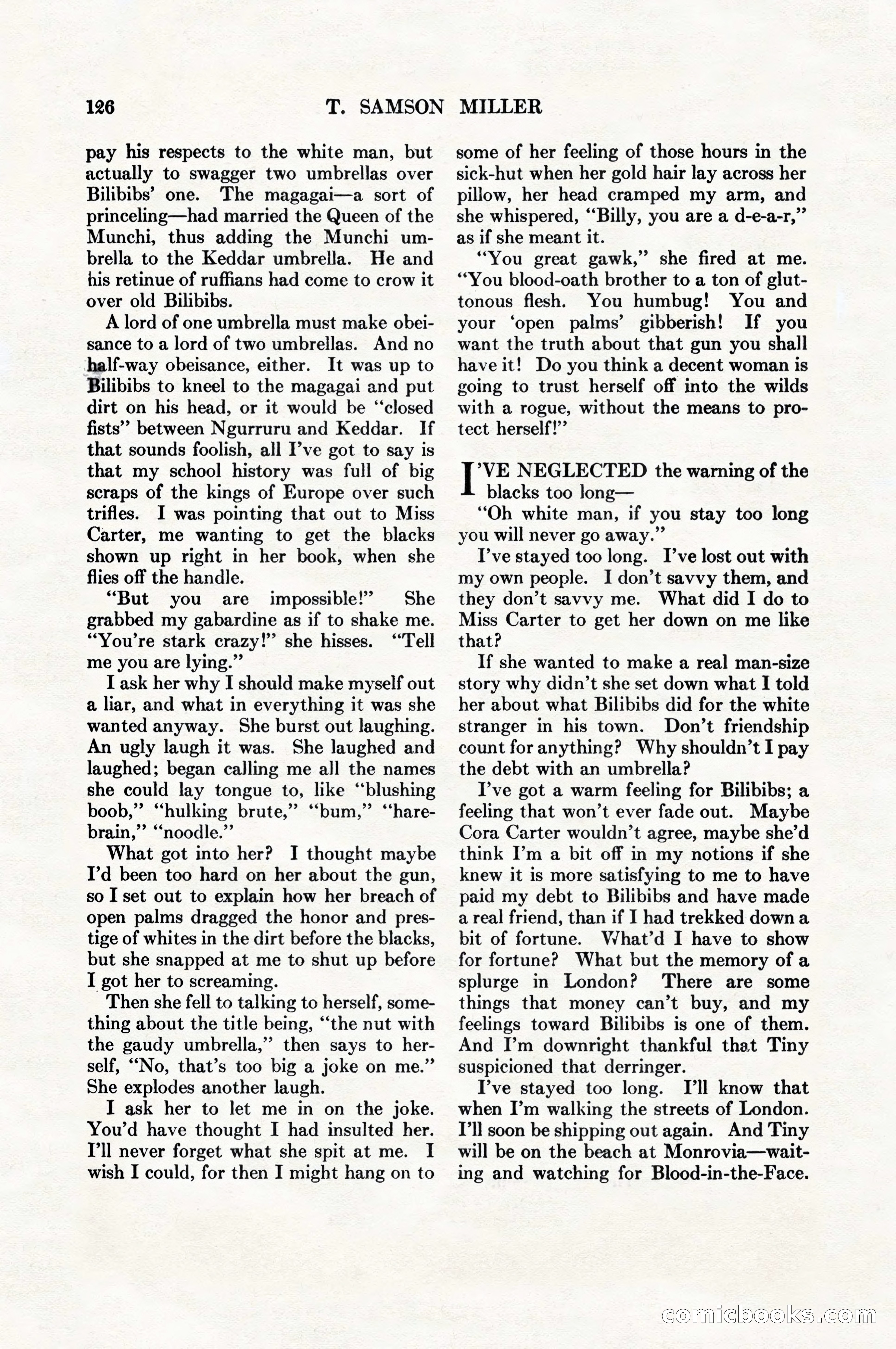 Adventure Magazine, August 1, 1927 — page 138 of 206