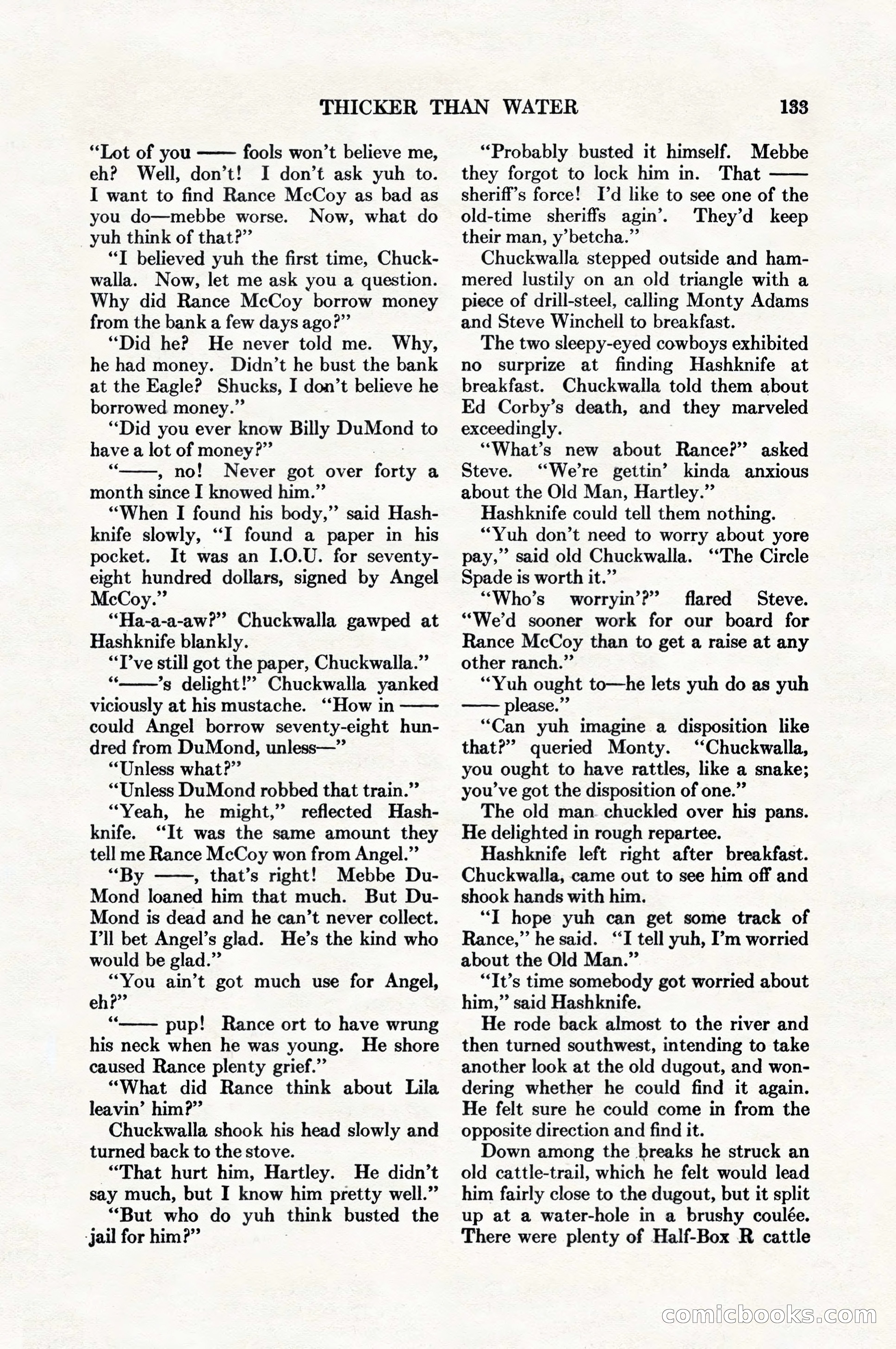 Adventure Magazine, August 1, 1927 — page 145 of 206