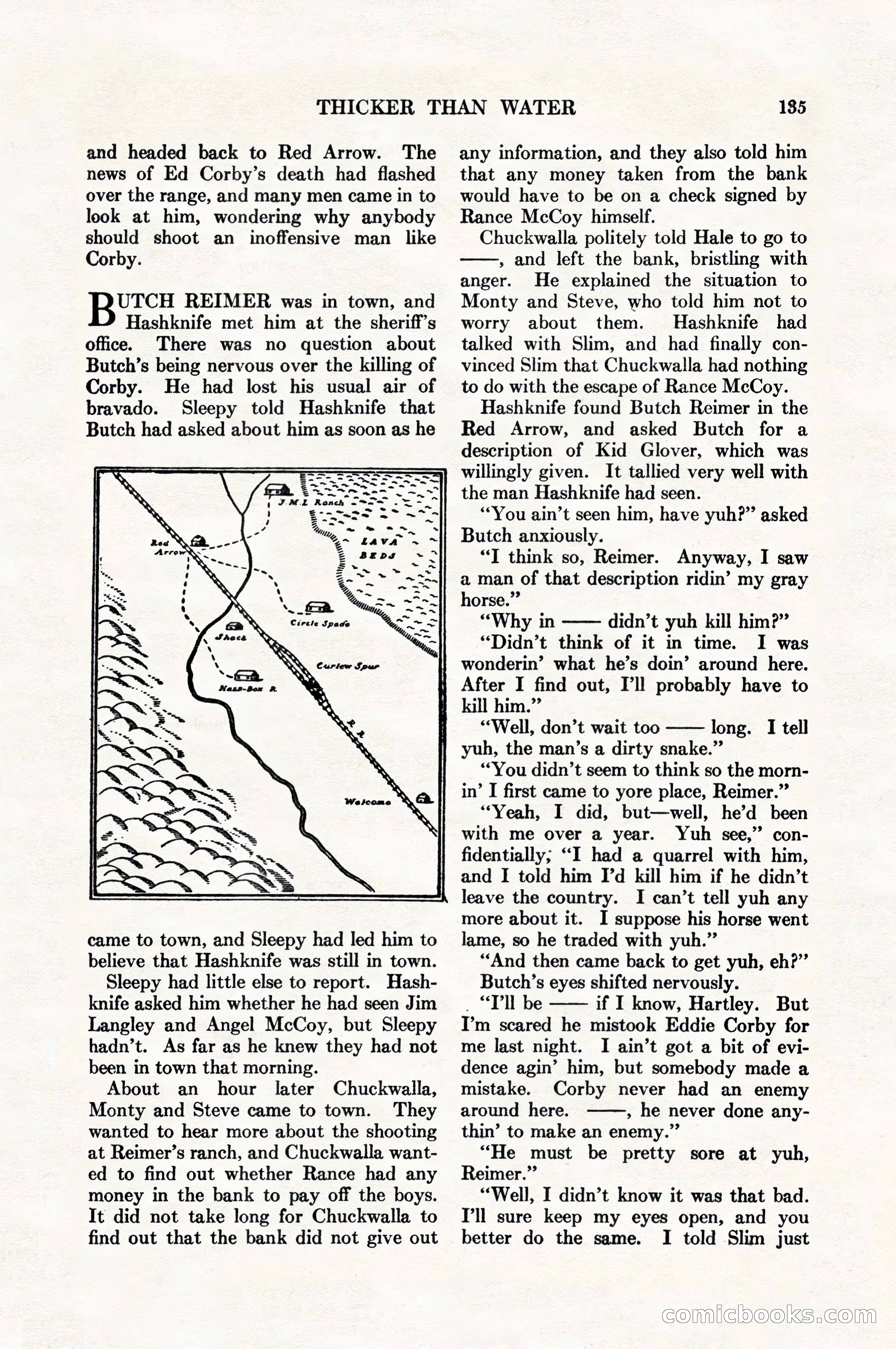 Adventure Magazine, August 1, 1927 — page 147 of 206