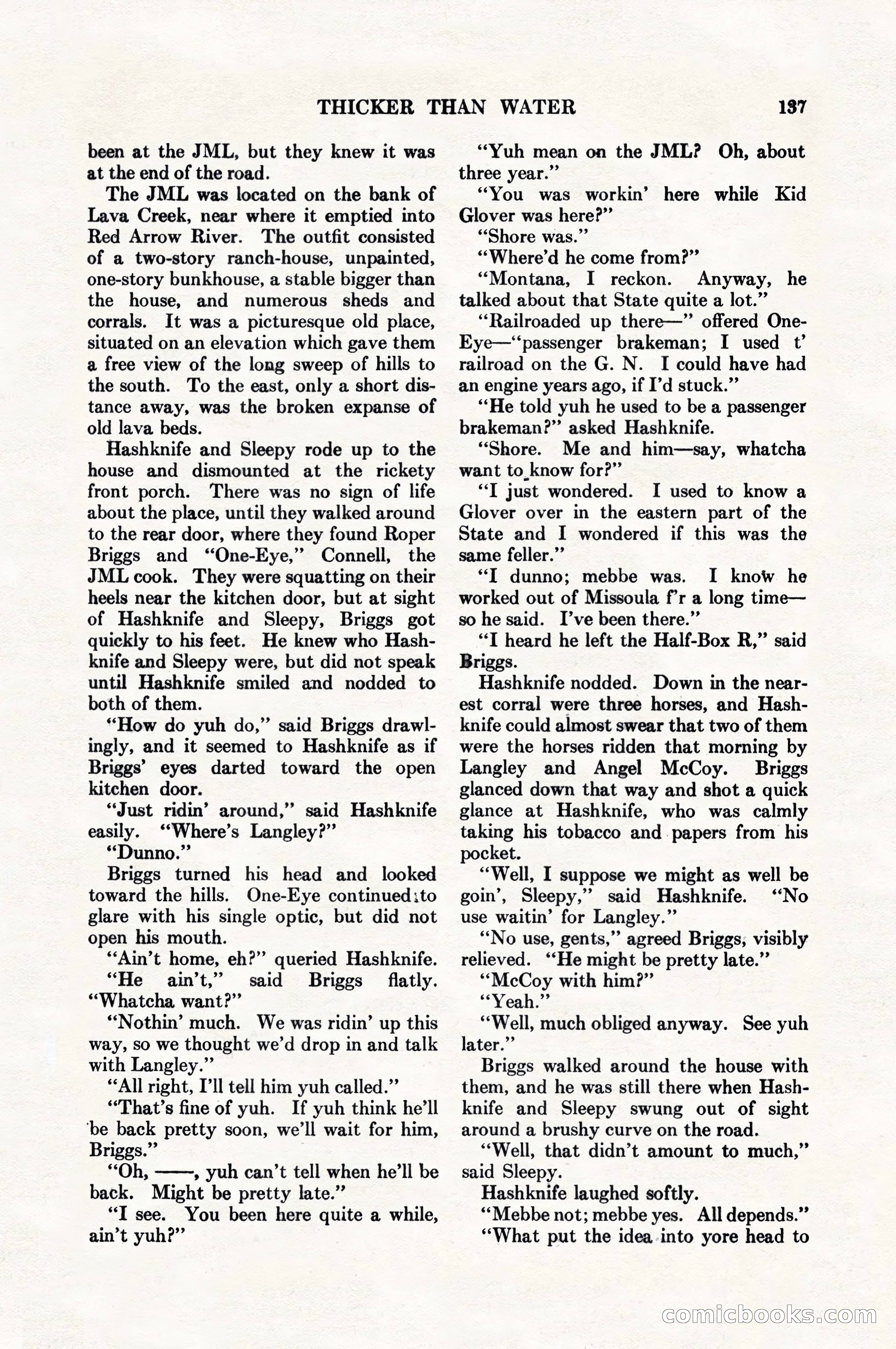 Adventure Magazine, August 1, 1927 — page 149 of 206