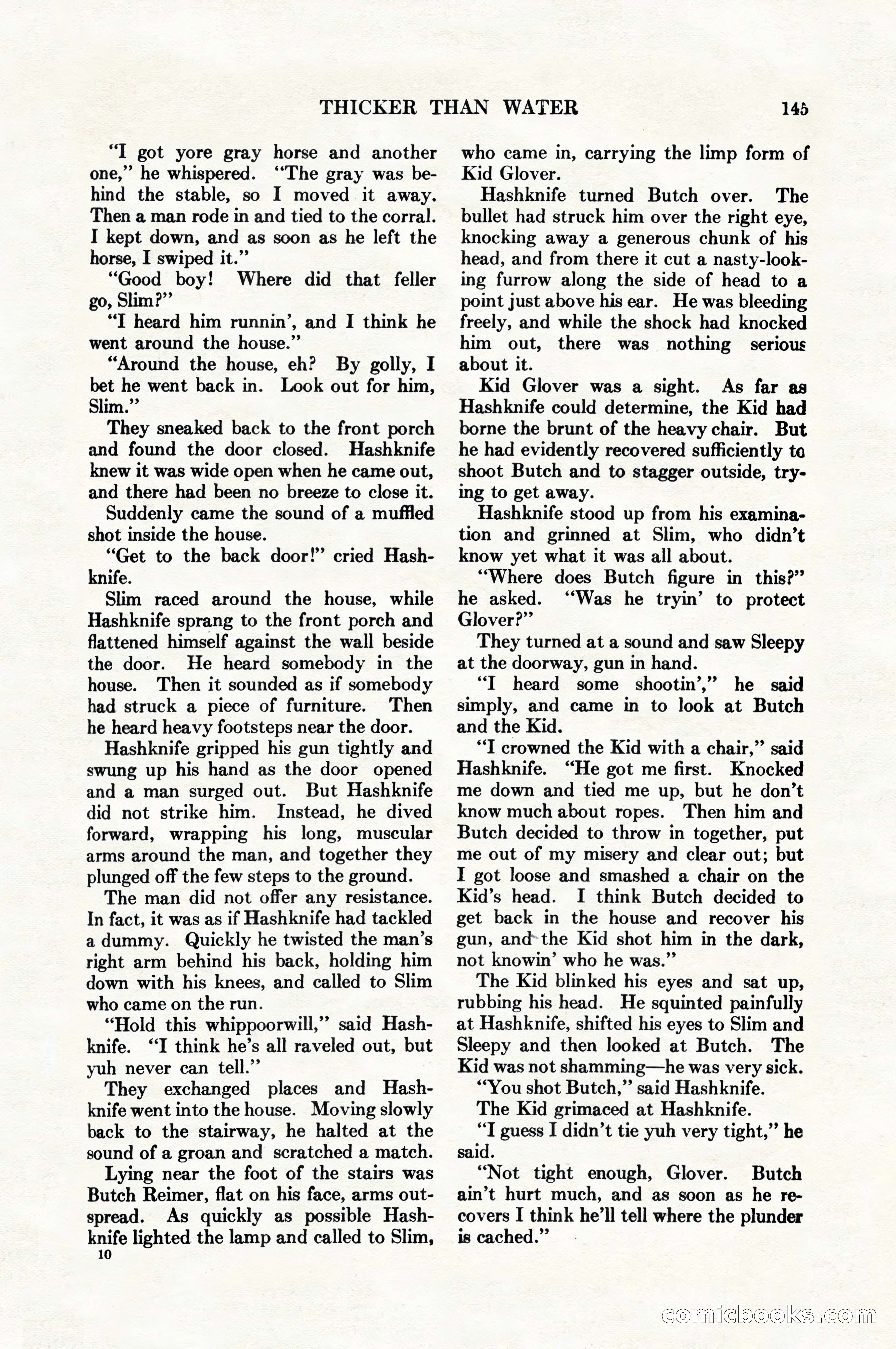 Adventure Magazine, August 1, 1927 — page 157 of 206