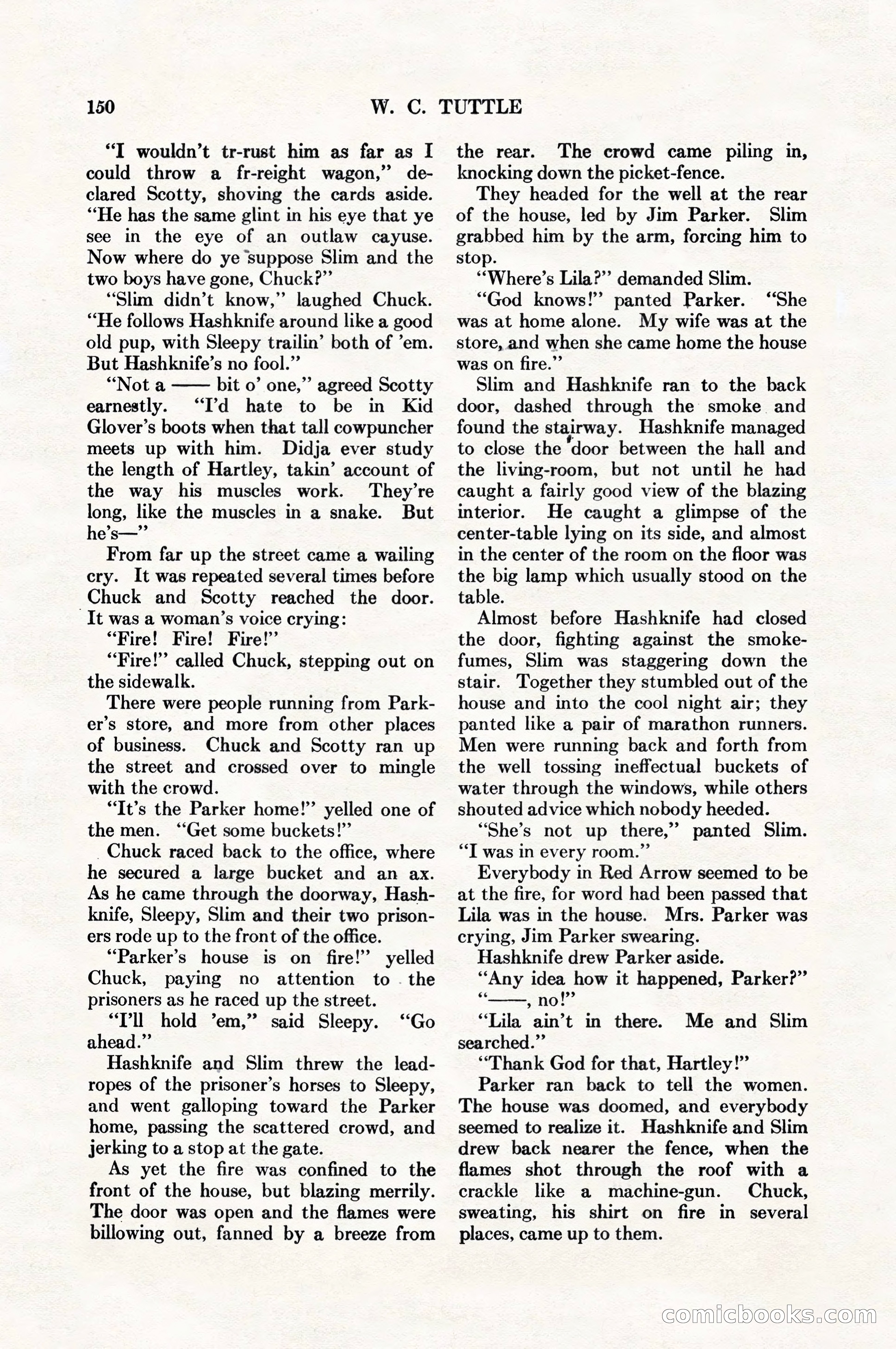 Adventure Magazine, August 1, 1927 — page 162 of 206