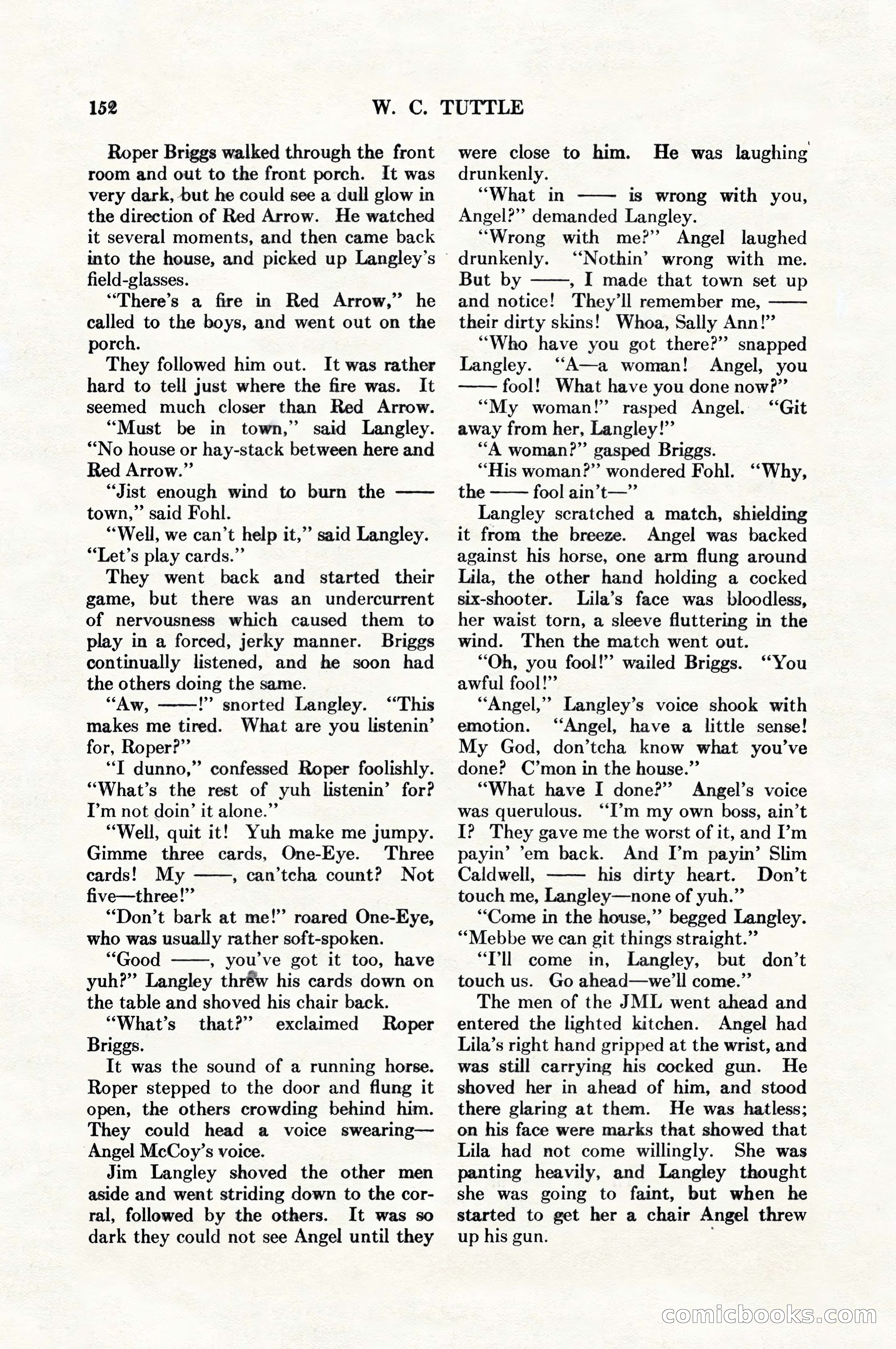 Adventure Magazine, August 1, 1927 — page 164 of 206