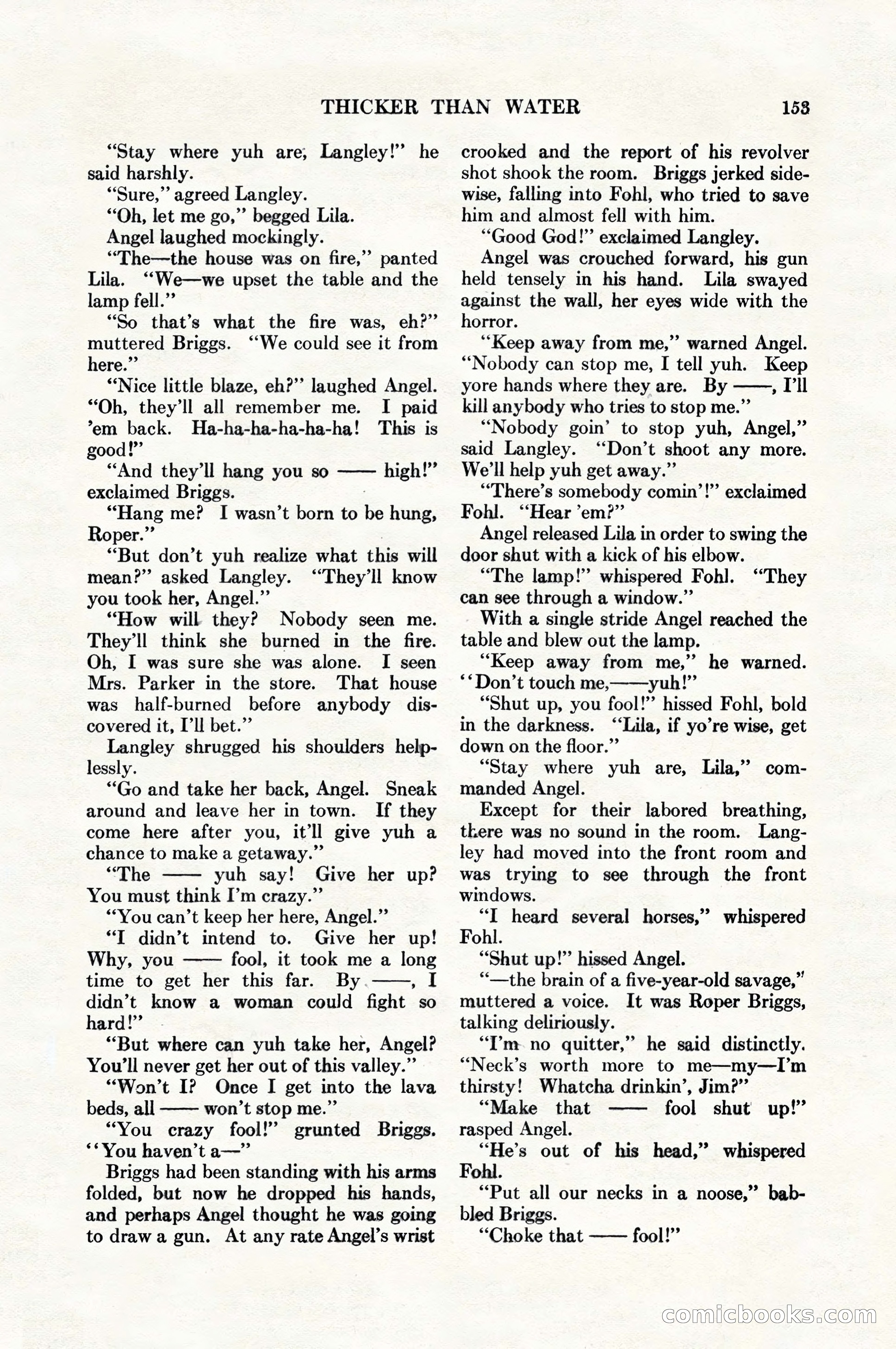 Adventure Magazine, August 1, 1927 — page 165 of 206