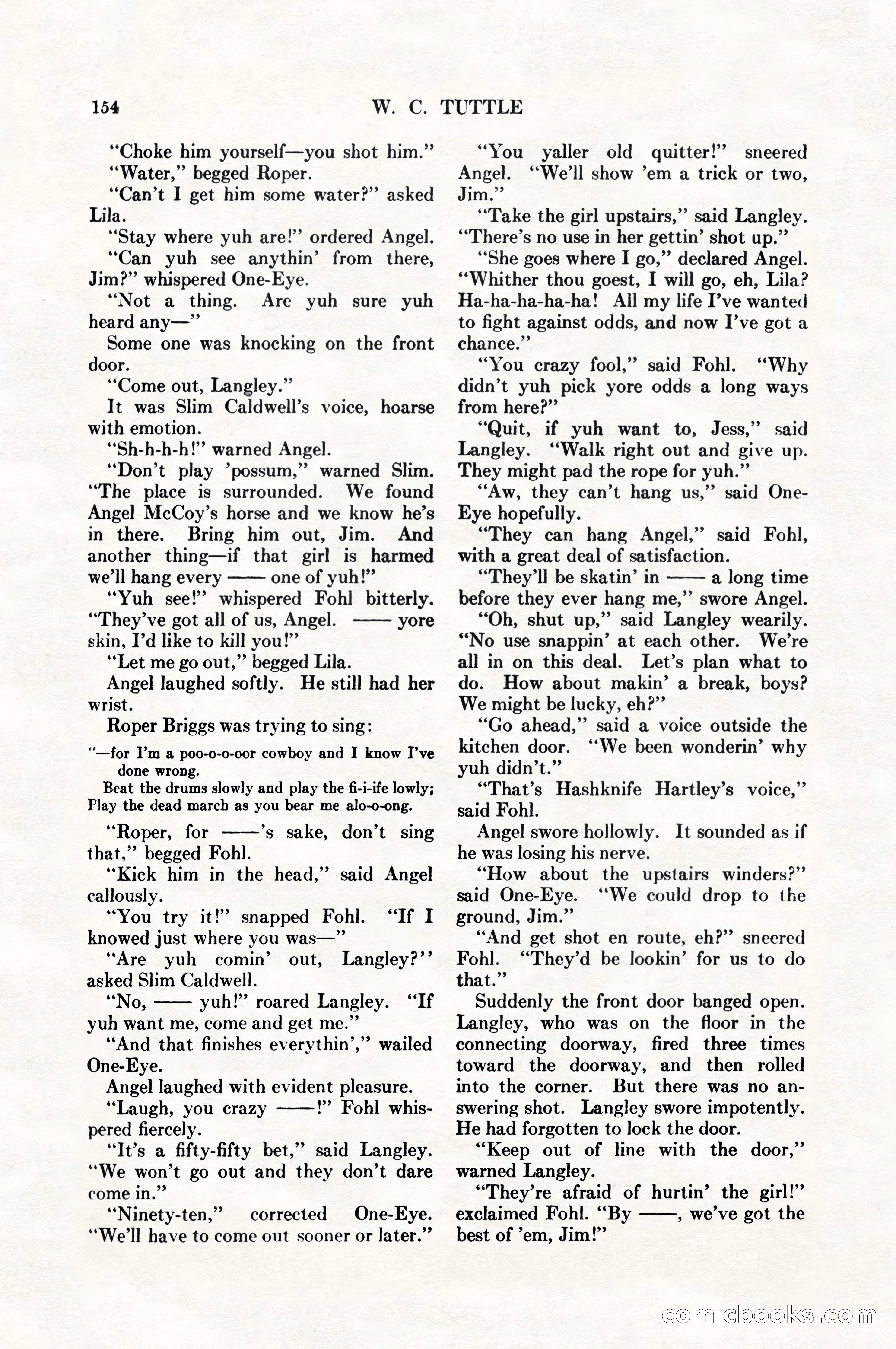 Adventure Magazine, August 1, 1927 — page 166 of 206