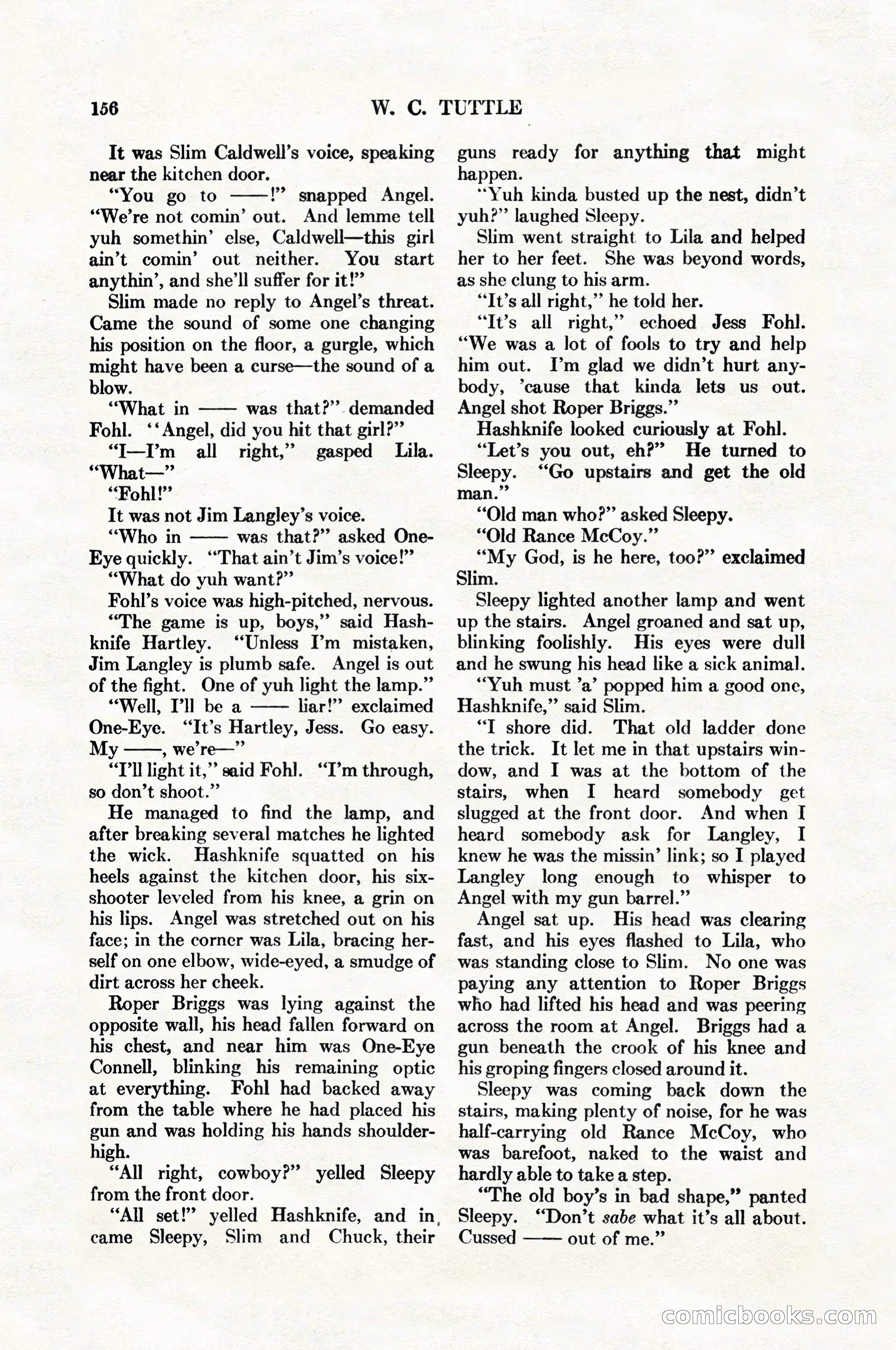 Adventure Magazine, August 1, 1927 — page 168 of 206