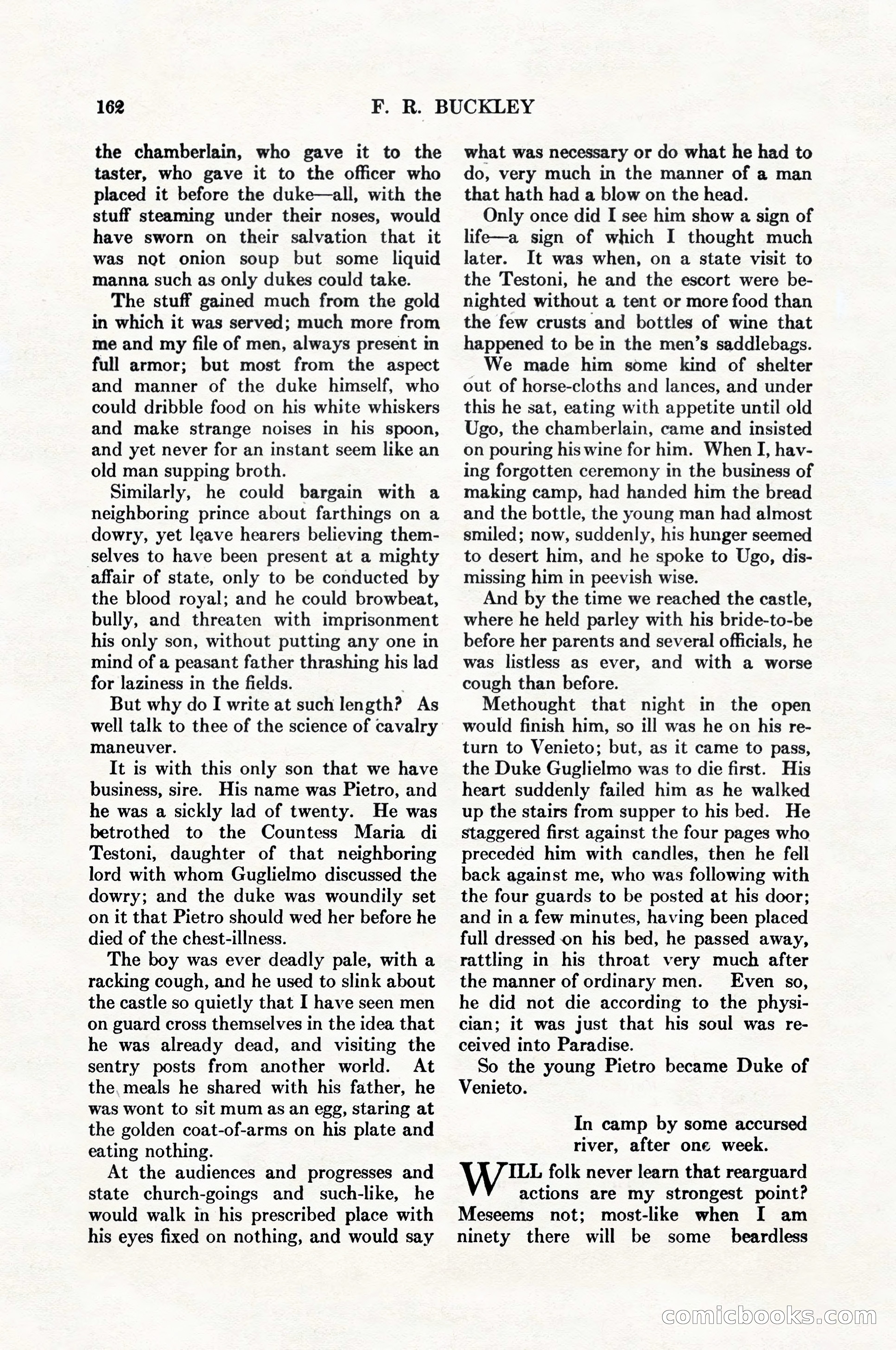 Adventure Magazine, August 1, 1927 — page 174 of 206