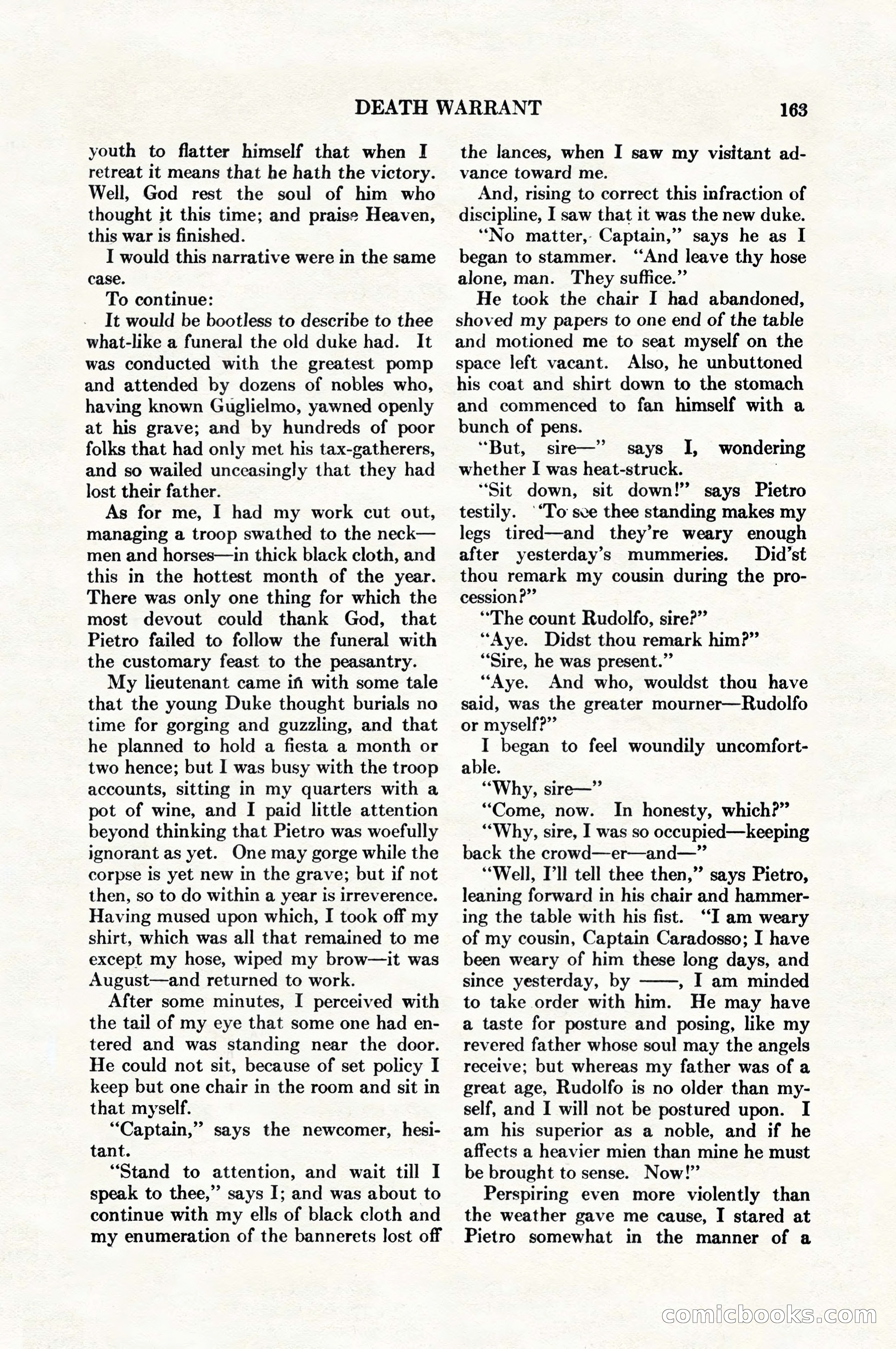 Adventure Magazine, August 1, 1927 — page 175 of 206
