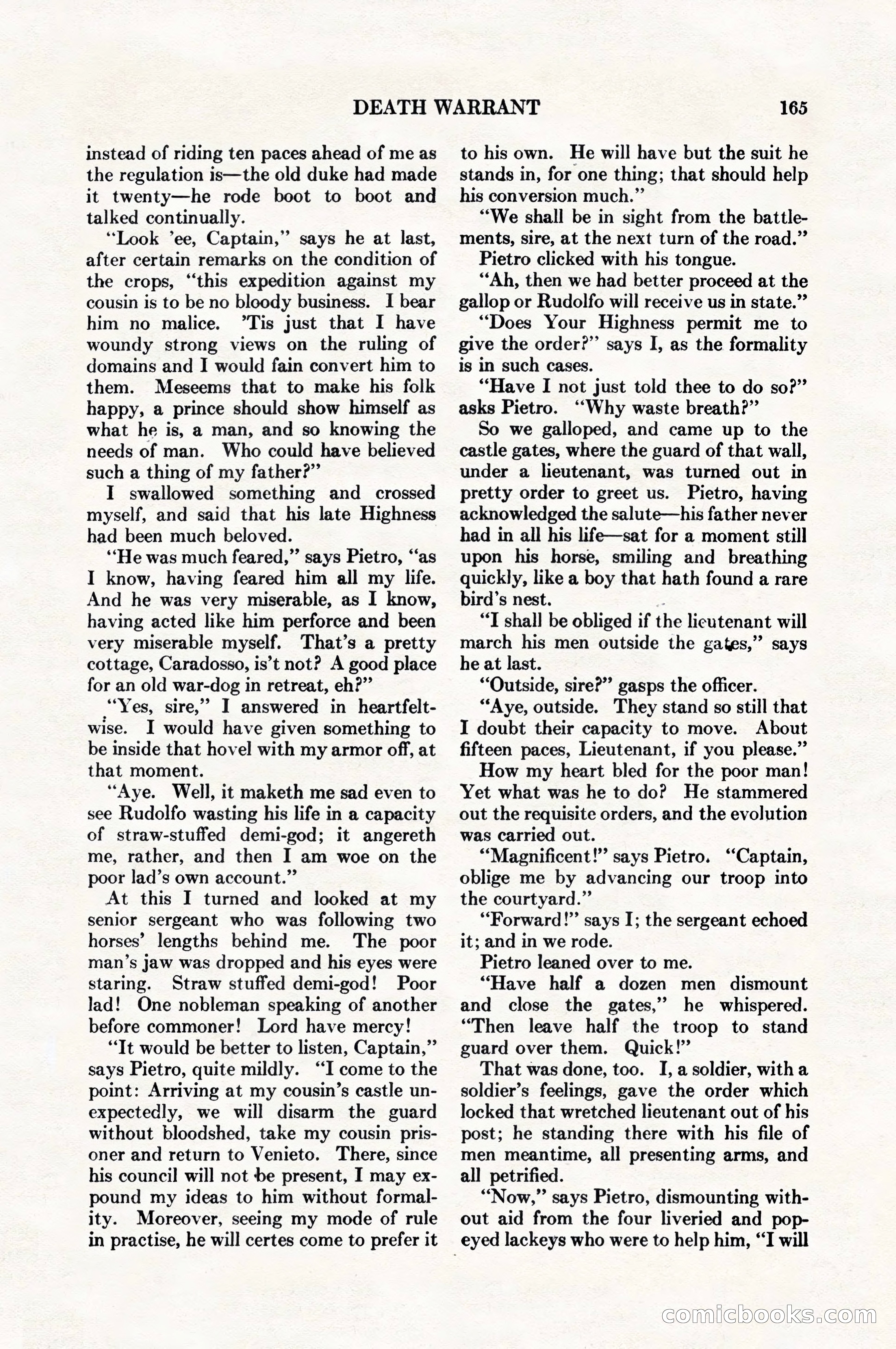 Adventure Magazine, August 1, 1927 — page 177 of 206