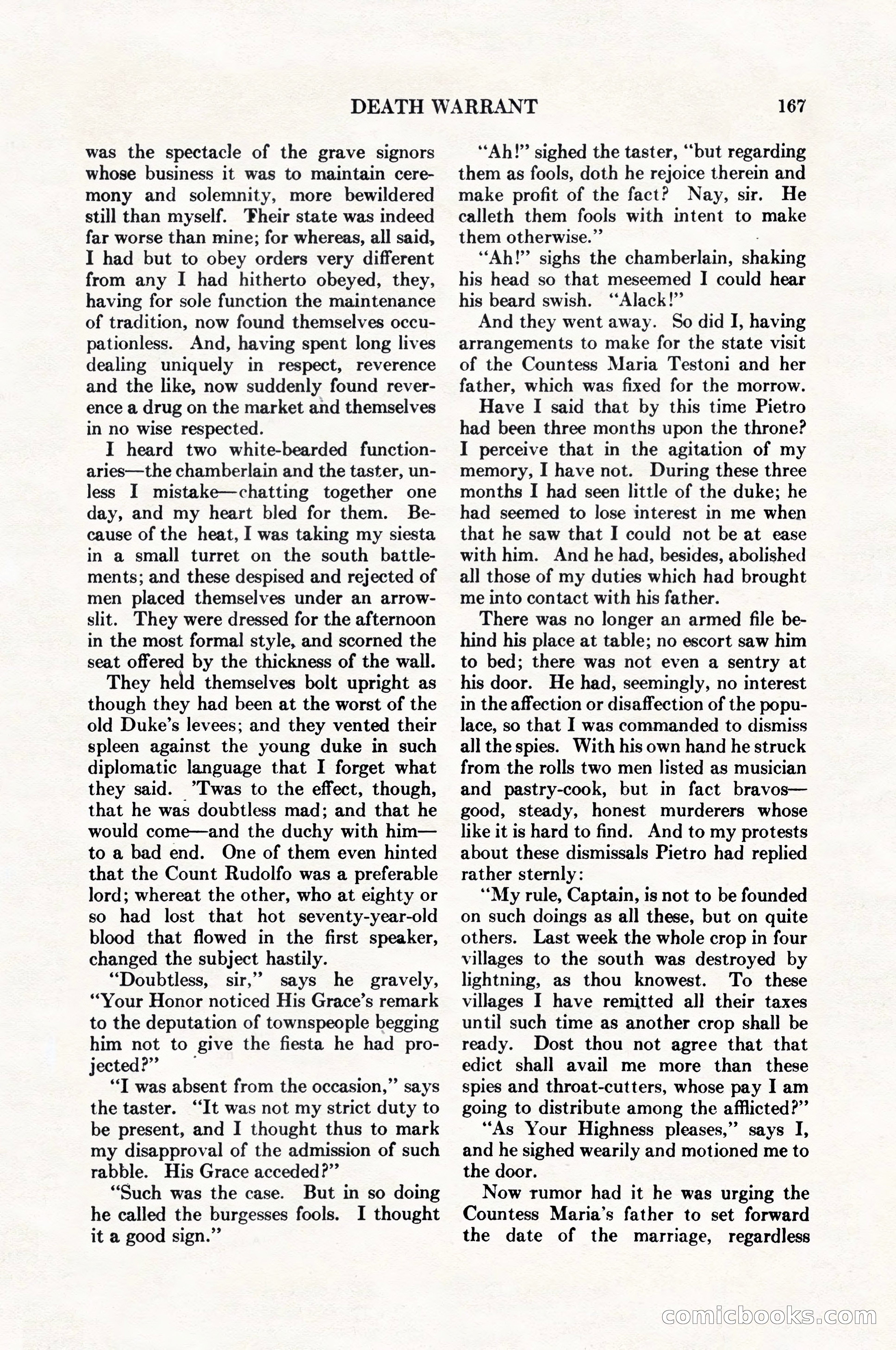Adventure Magazine, August 1, 1927 — page 179 of 206