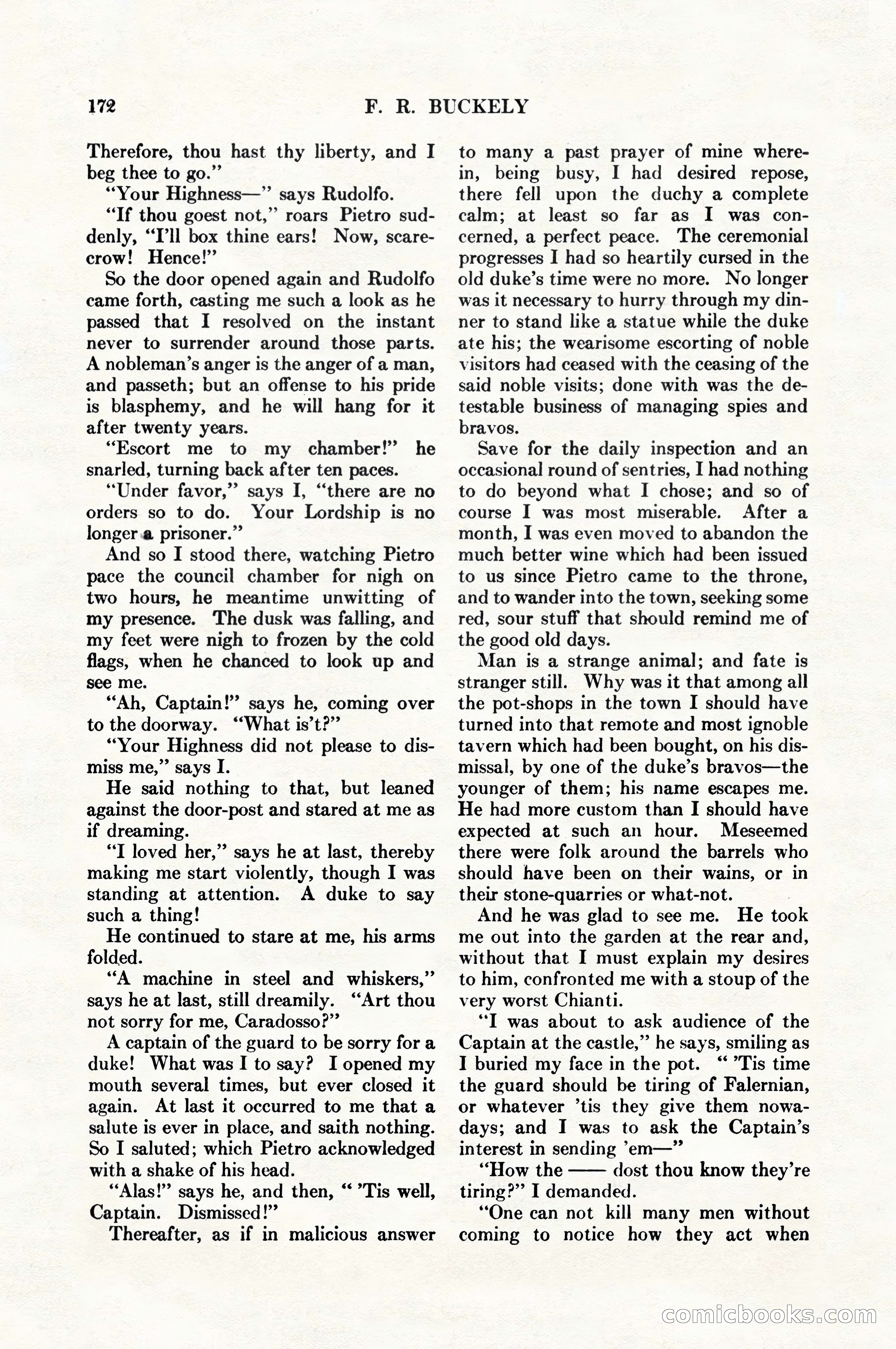 Adventure Magazine, August 1, 1927 — page 184 of 206
