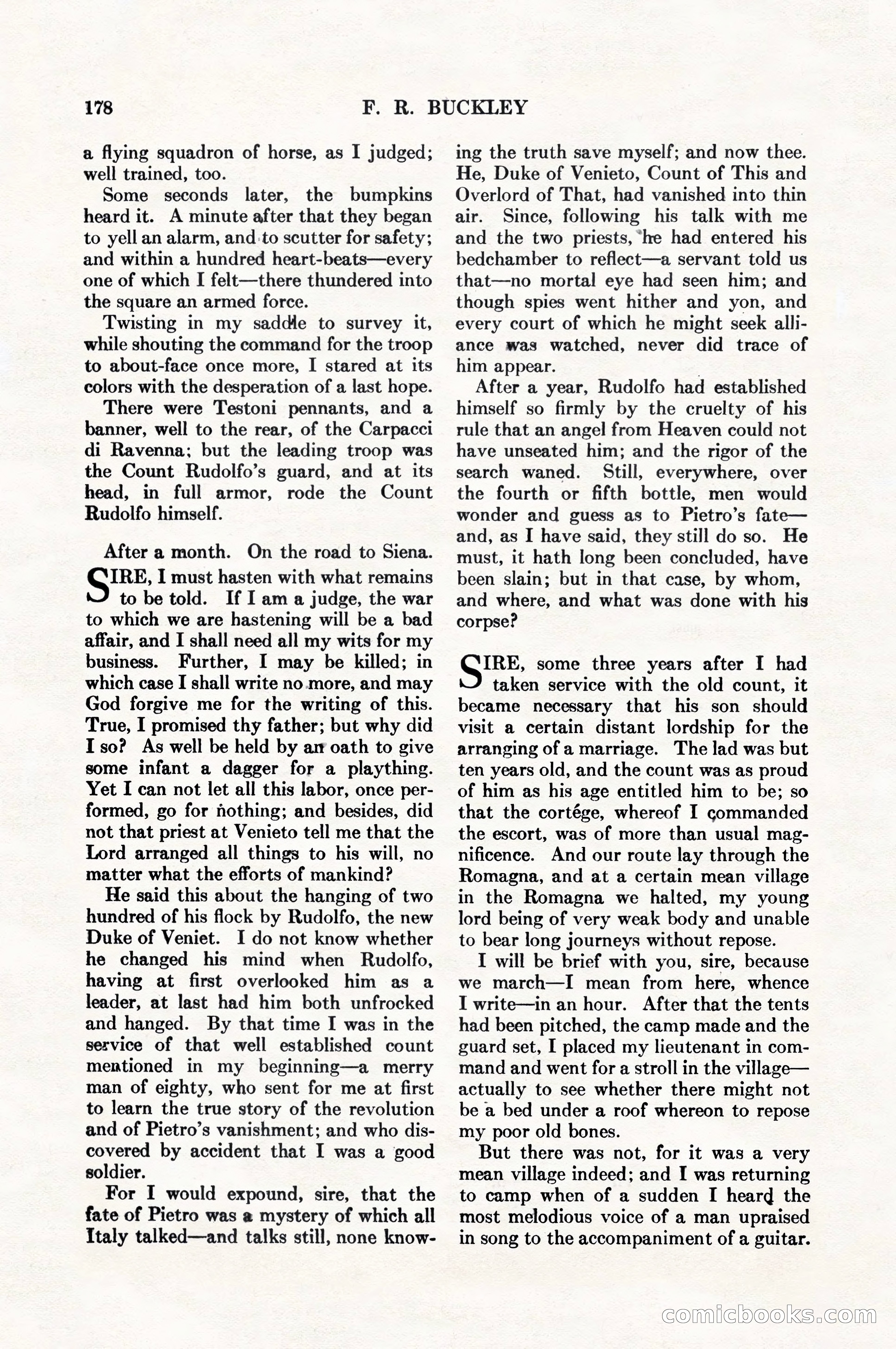 Adventure Magazine, August 1, 1927 — page 190 of 206