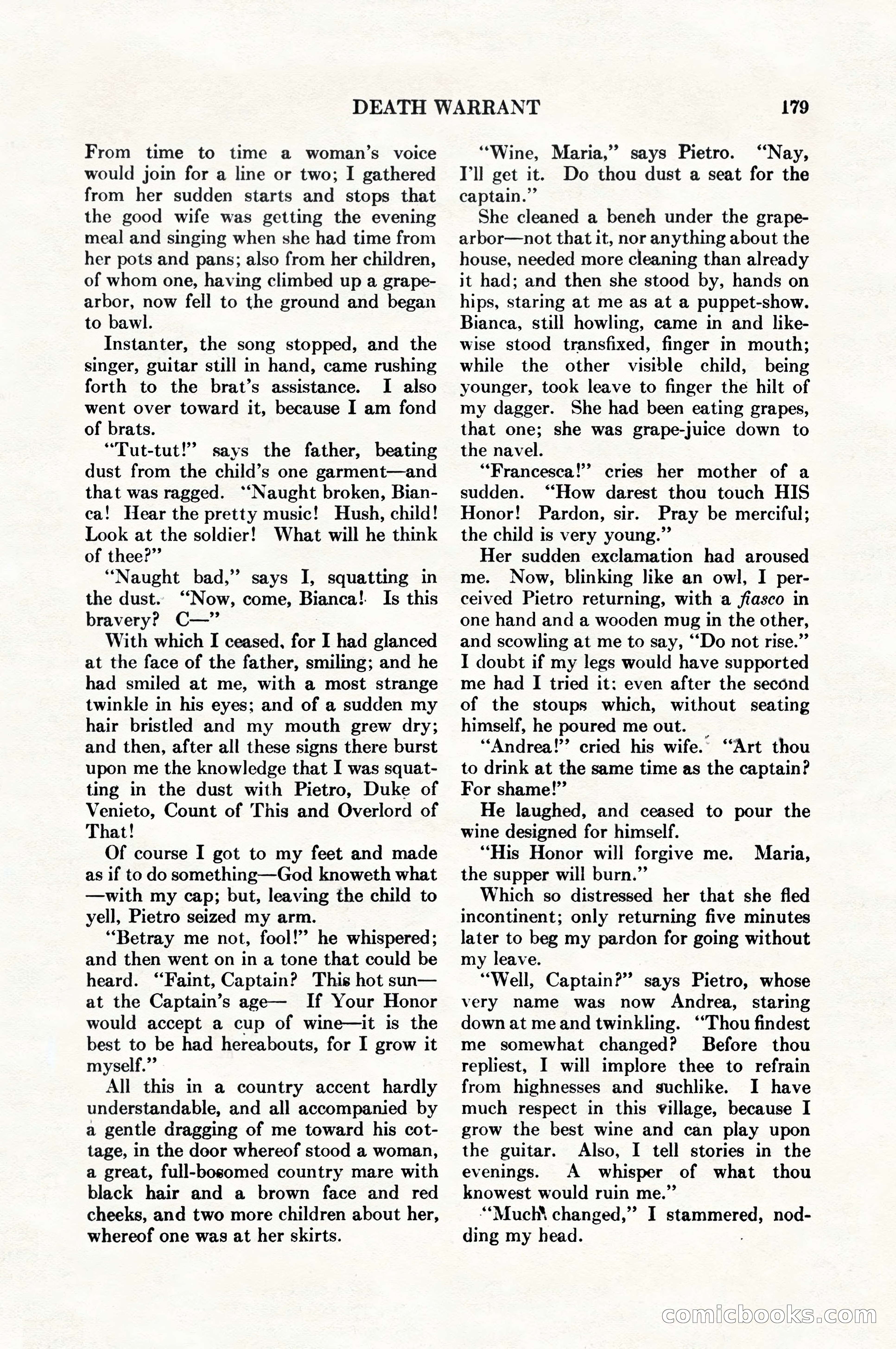 Adventure Magazine, August 1, 1927 — page 191 of 206