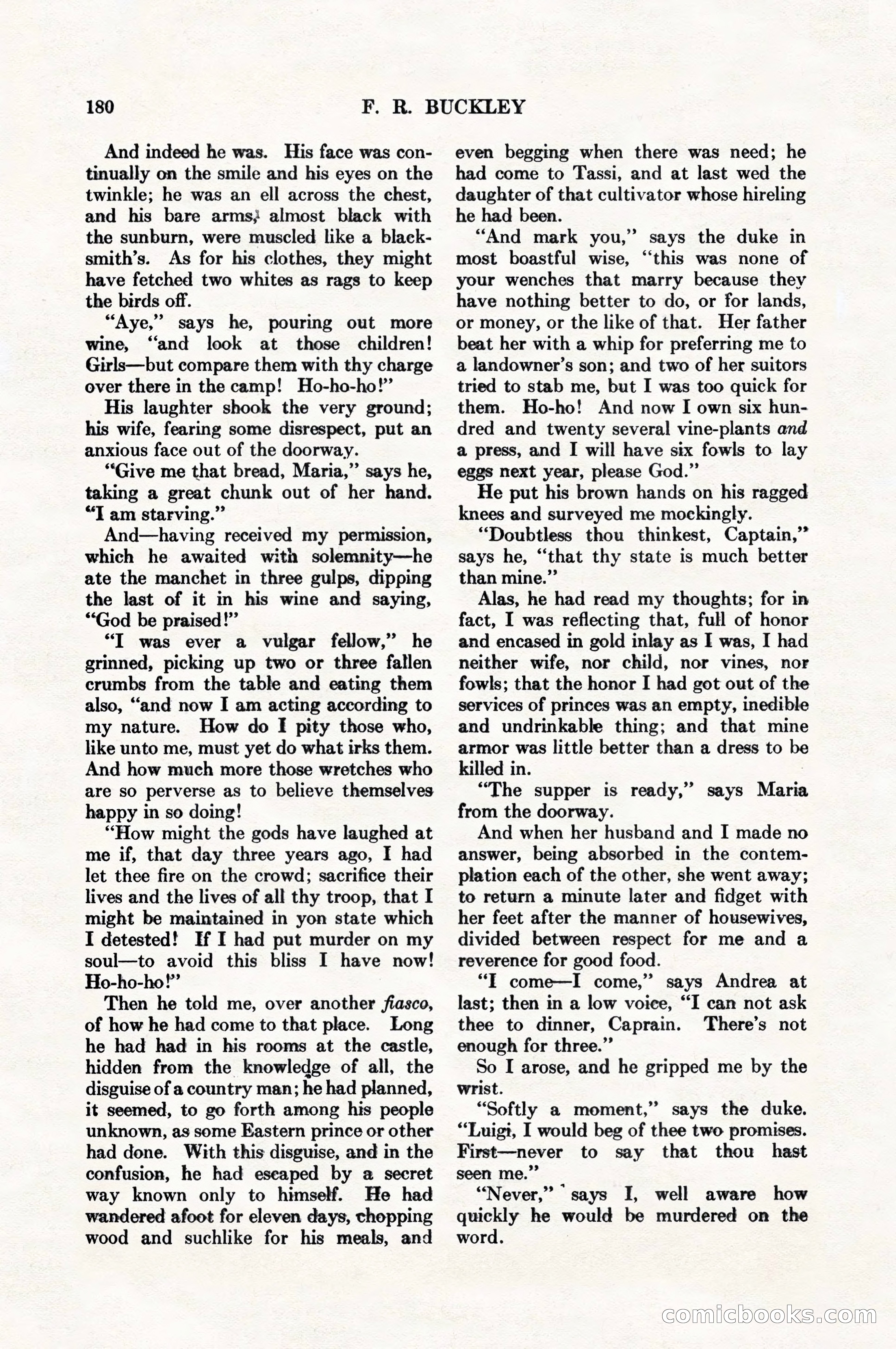 Adventure Magazine, August 1, 1927 — page 192 of 206