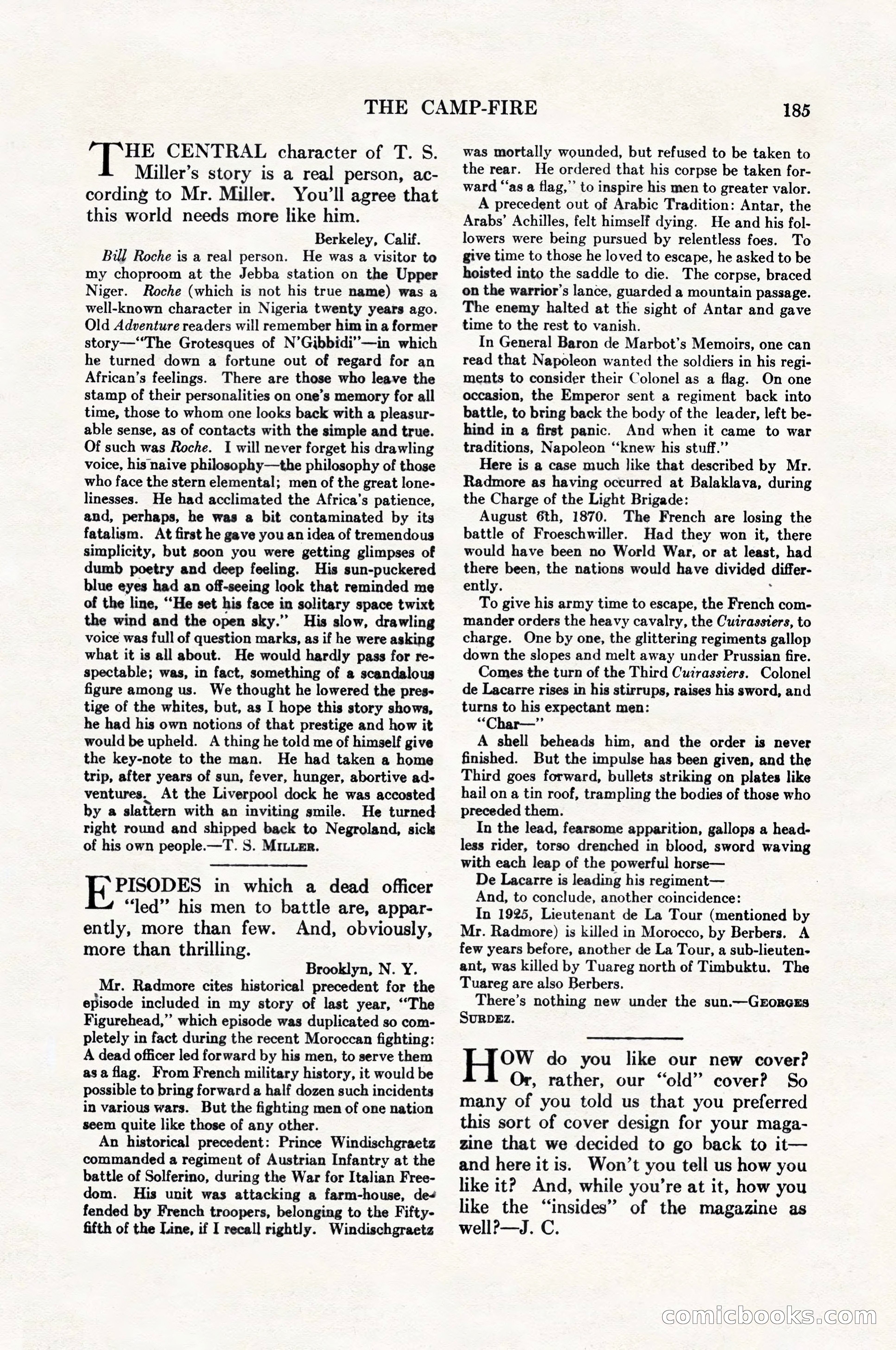 Adventure Magazine, August 1, 1927 — page 197 of 206