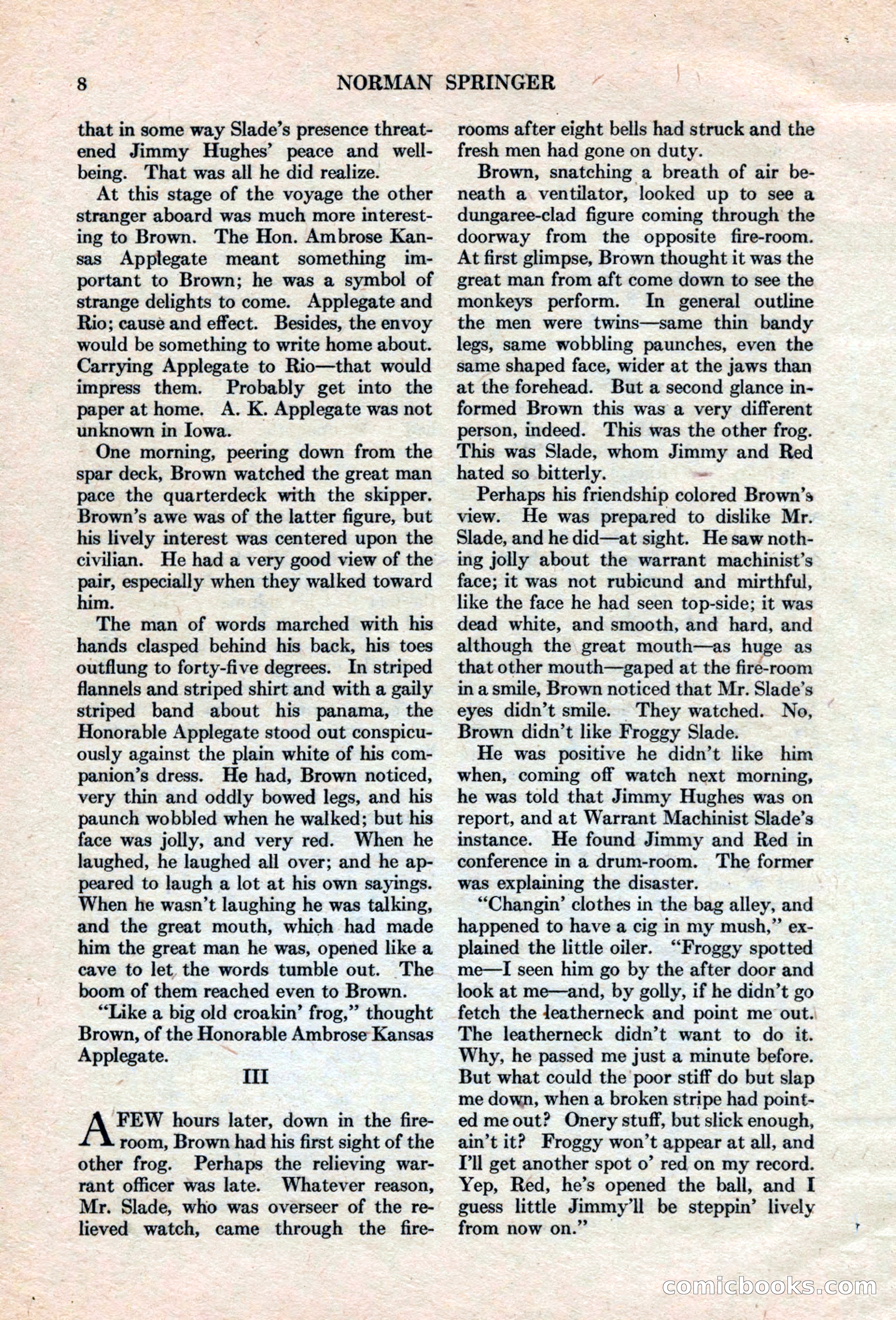 Adventure, August 15, 1927 — page 10 of 196