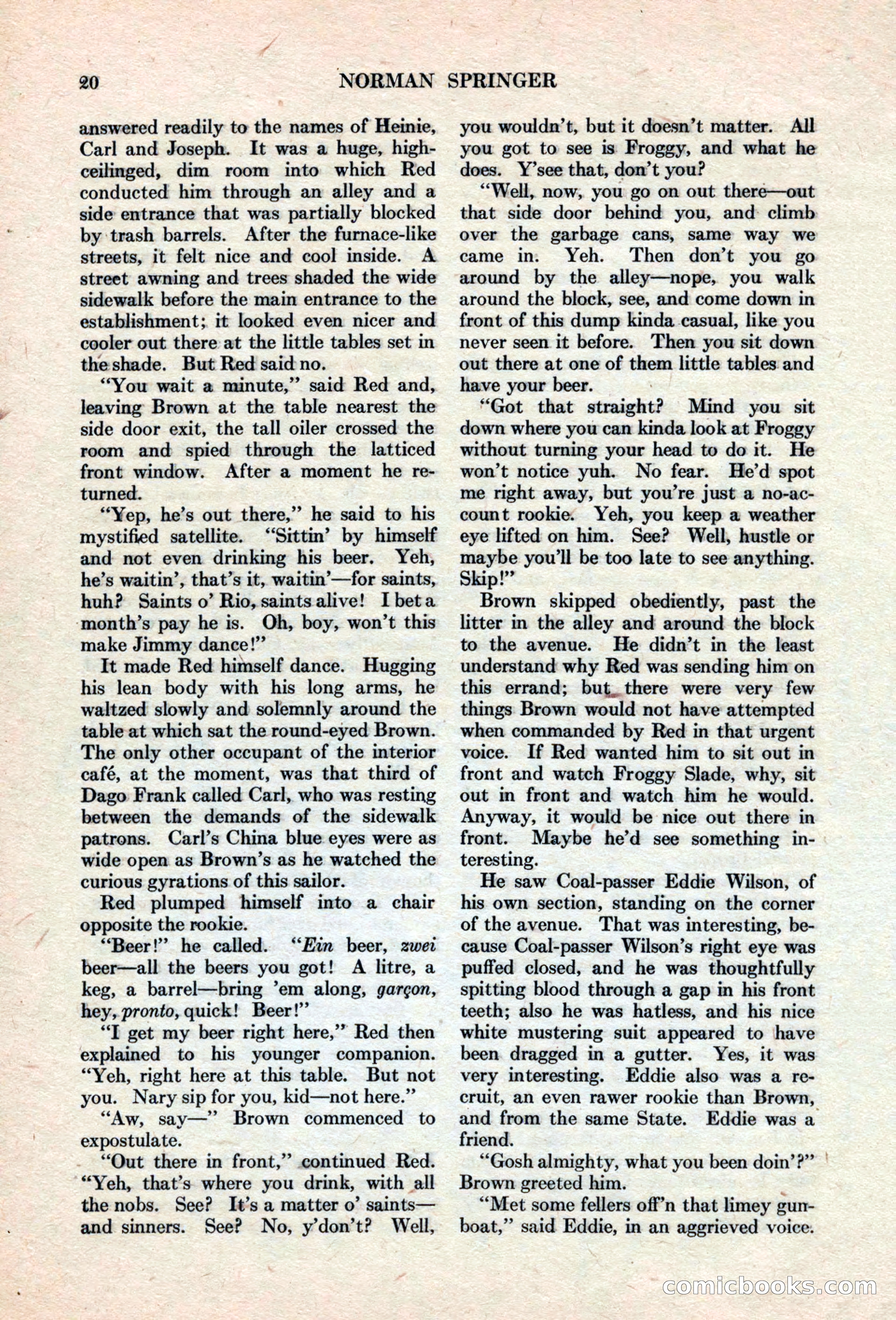 Adventure, August 15, 1927 — page 22 of 196