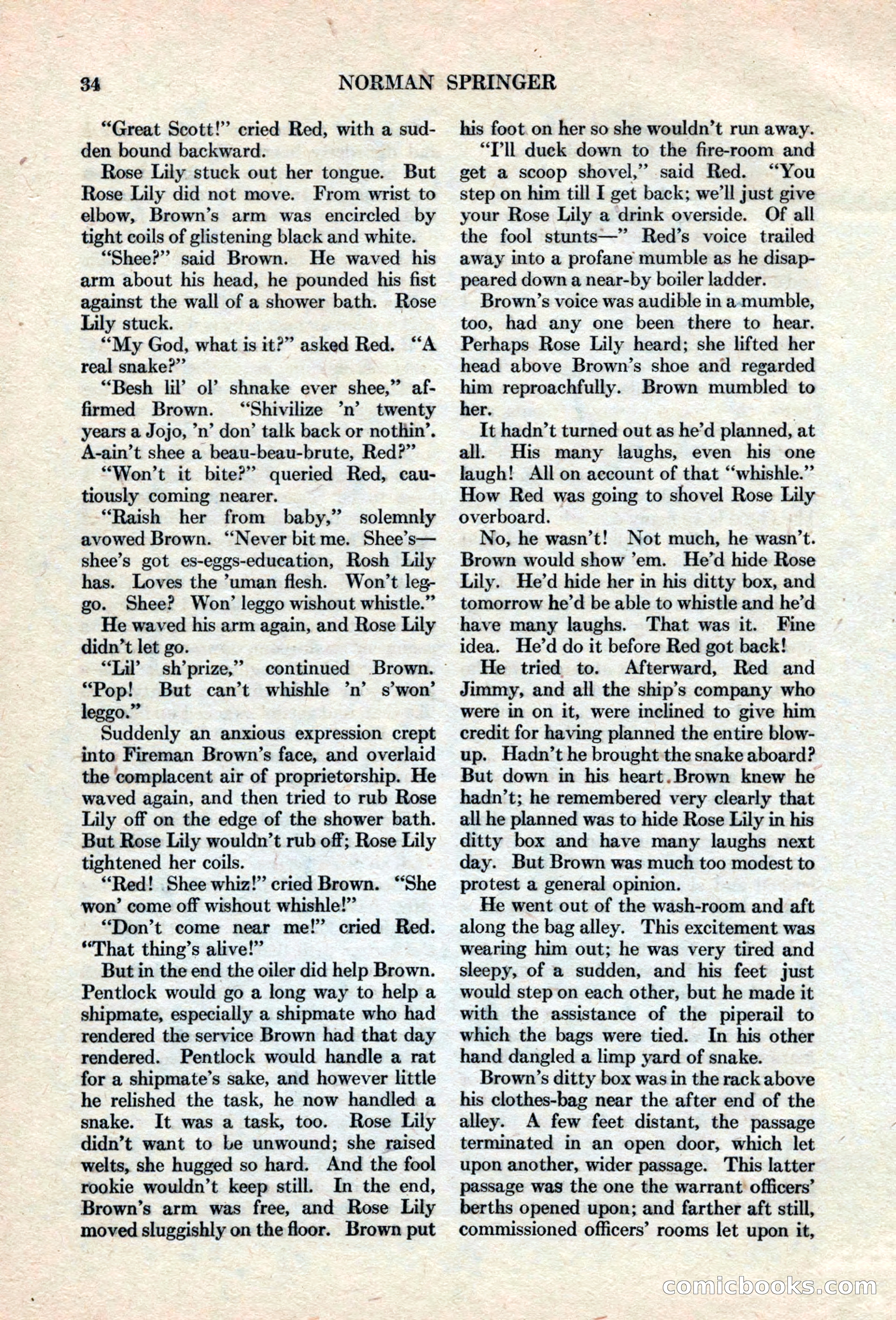 Adventure, August 15, 1927 — page 36 of 196