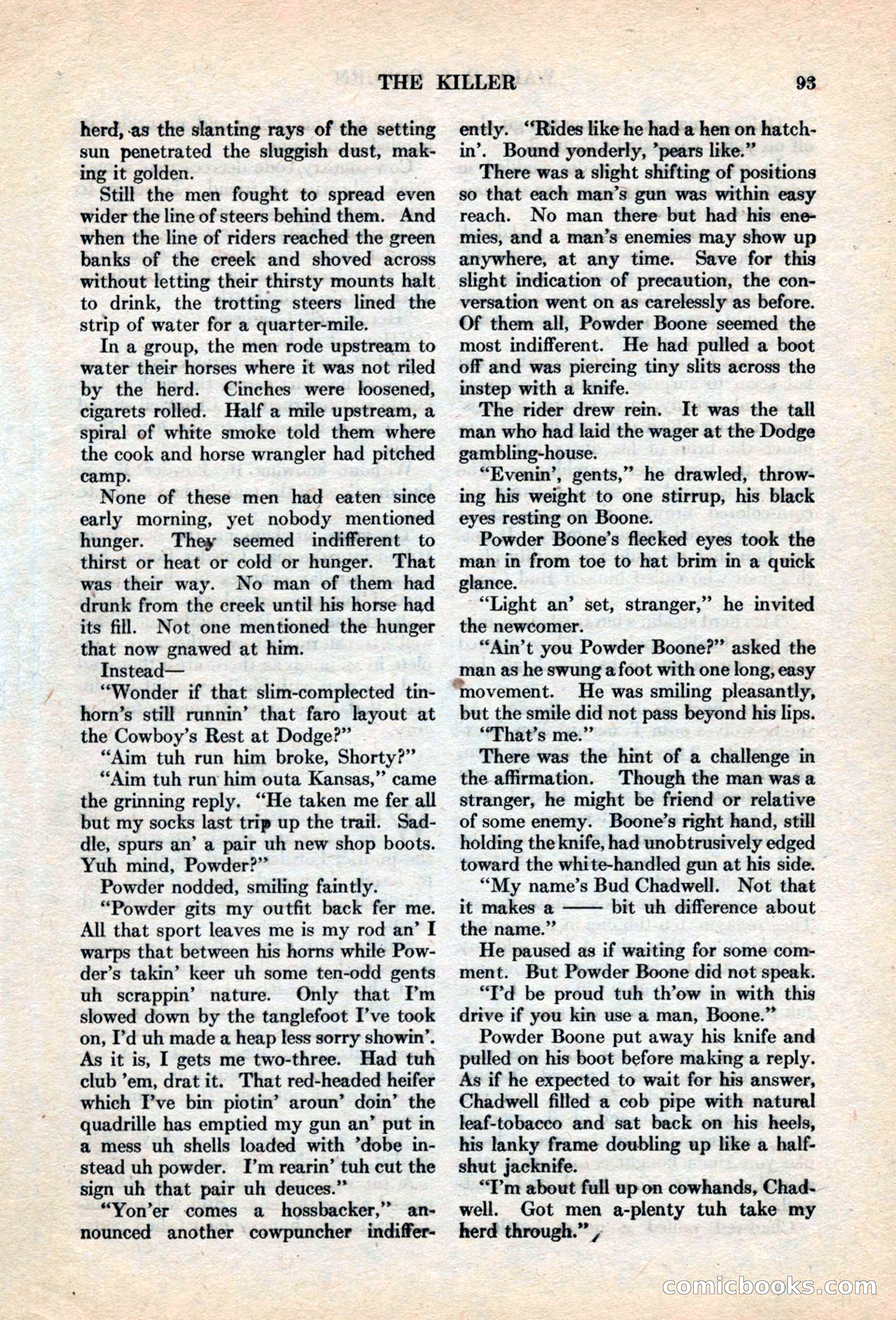 Adventure, August 15, 1927 — page 95 of 196