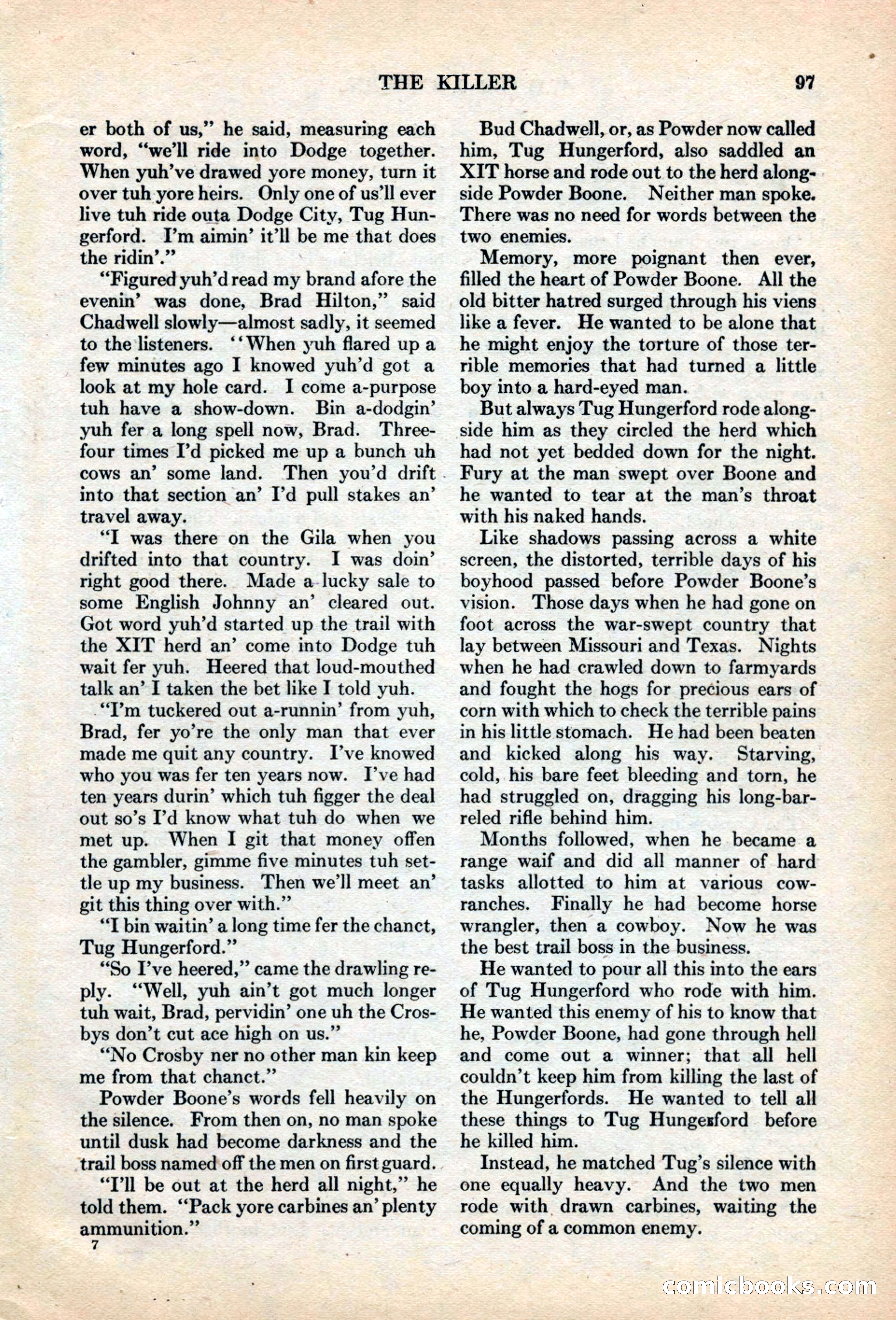 Adventure, August 15, 1927 — page 99 of 196