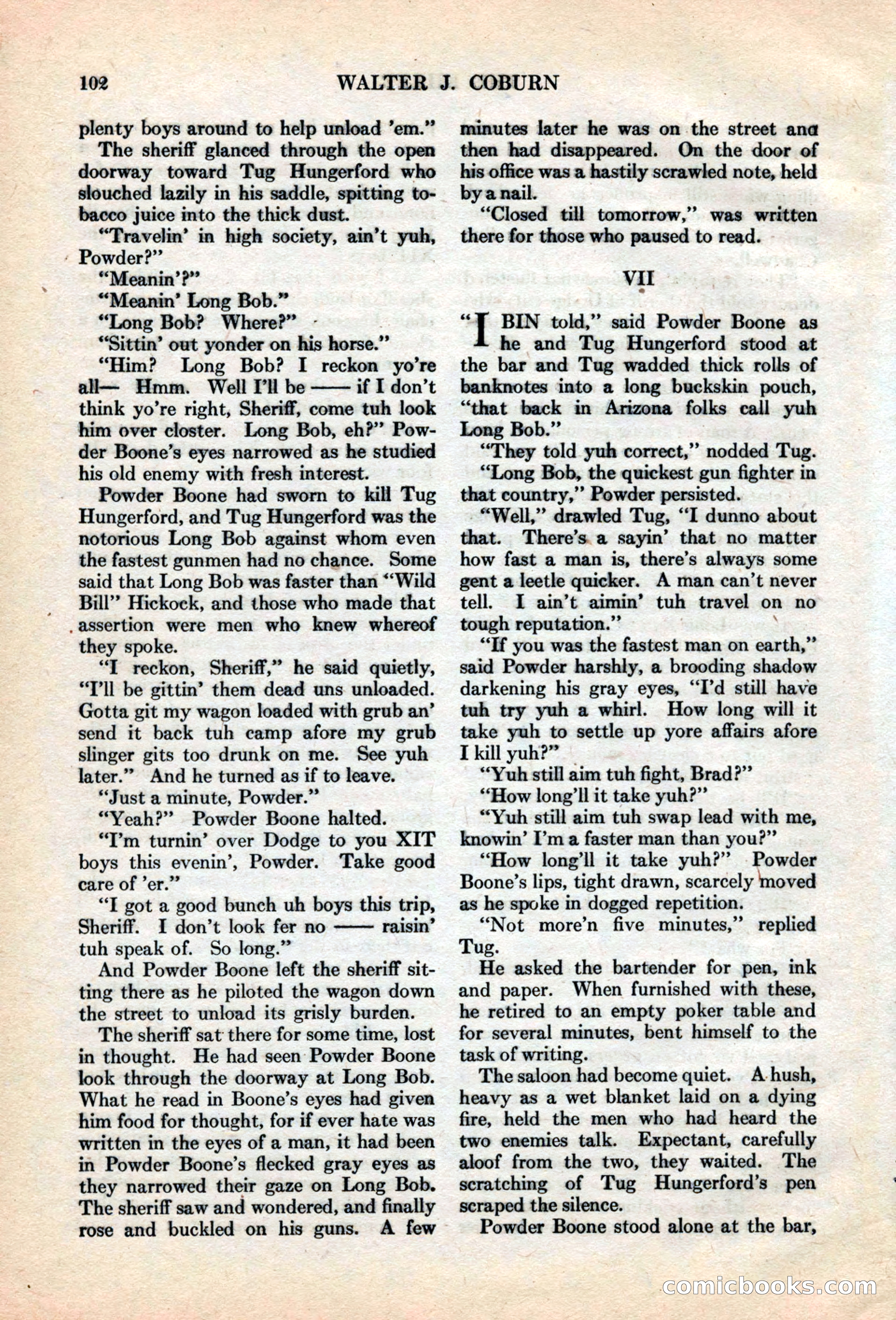 Adventure, August 15, 1927 — page 104 of 196