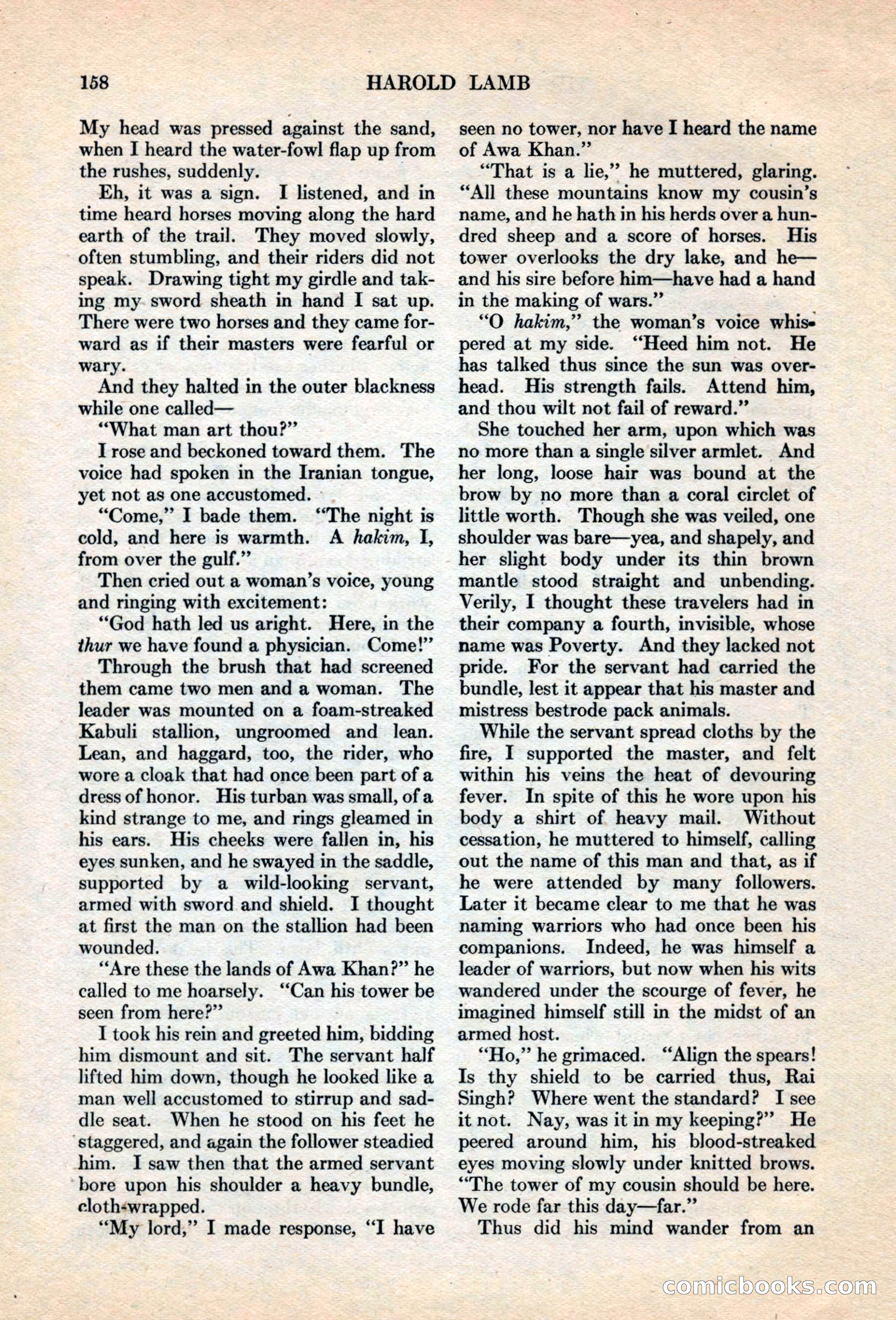 Adventure, August 15, 1927 — page 160 of 196
