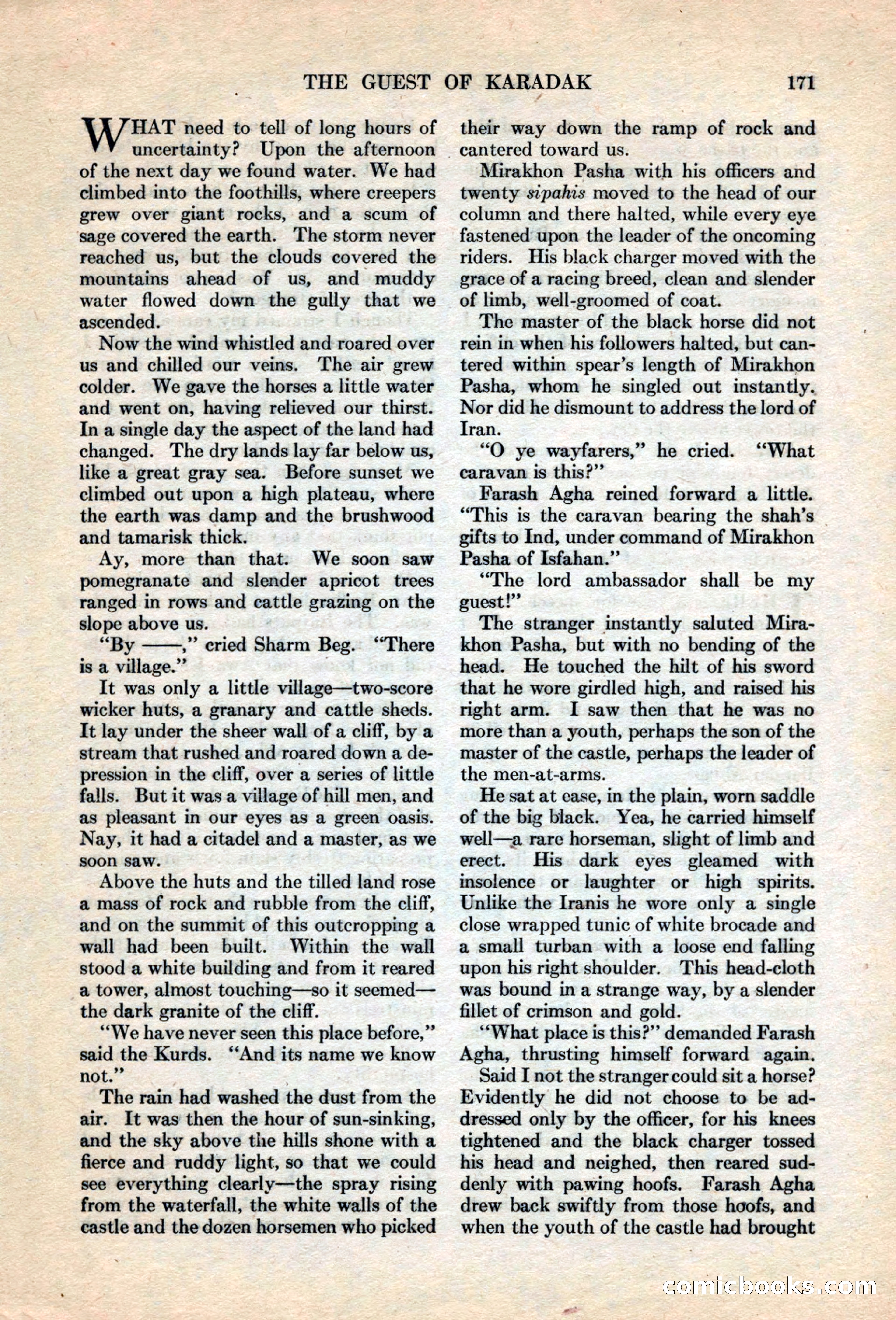 Adventure, August 15, 1927 — page 173 of 196