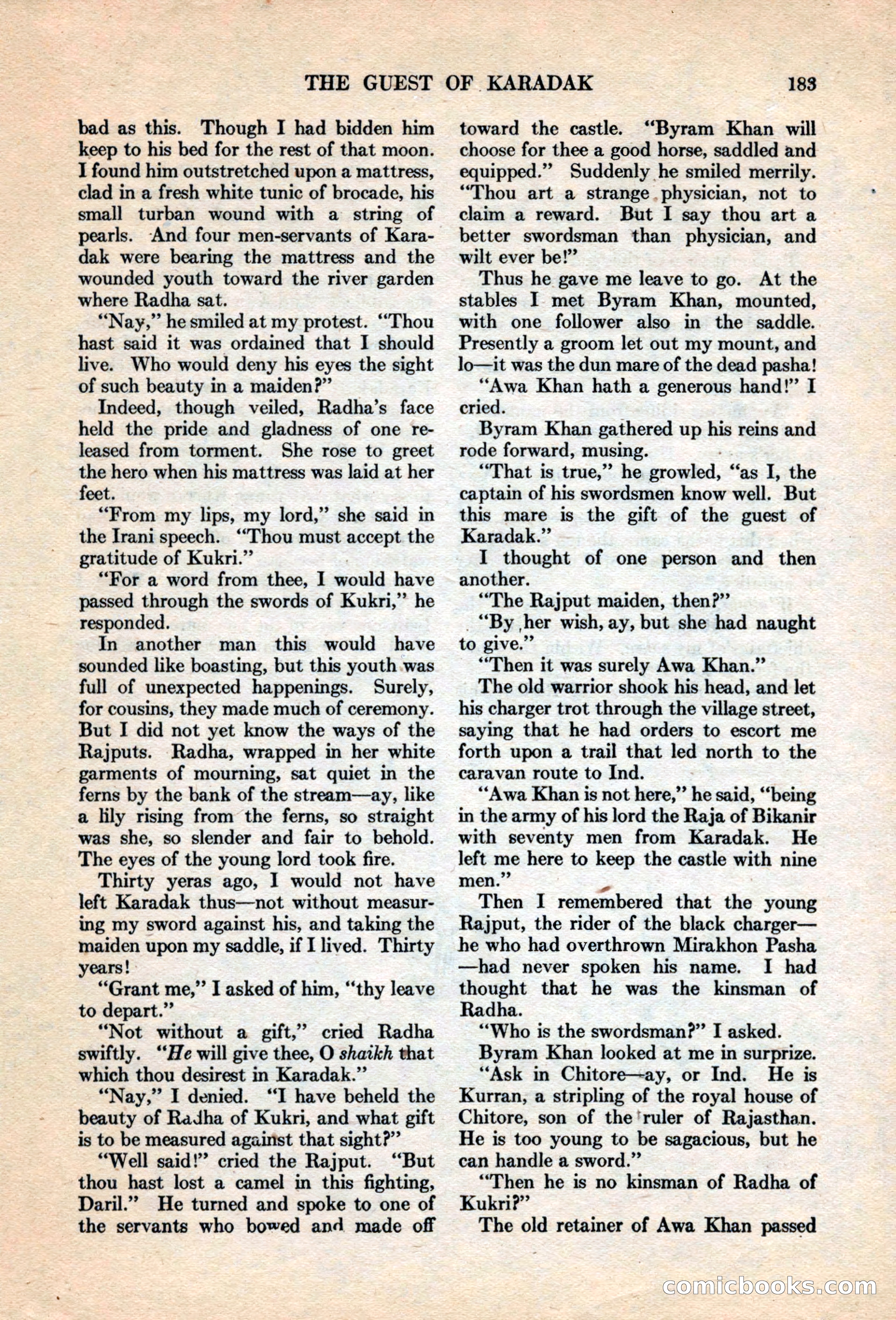 Adventure, August 15, 1927 — page 185 of 196