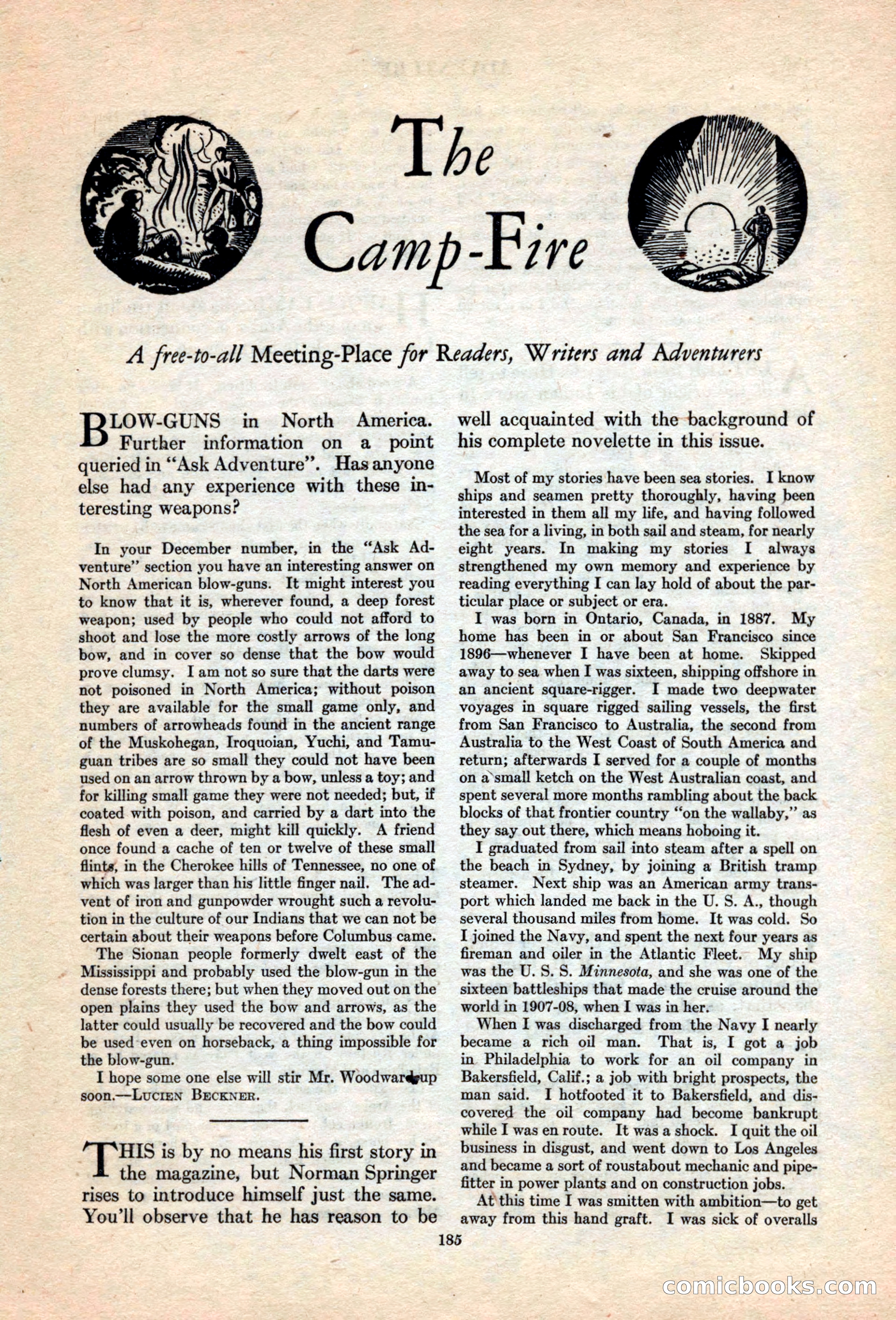 Adventure, August 15, 1927 — page 187 of 196