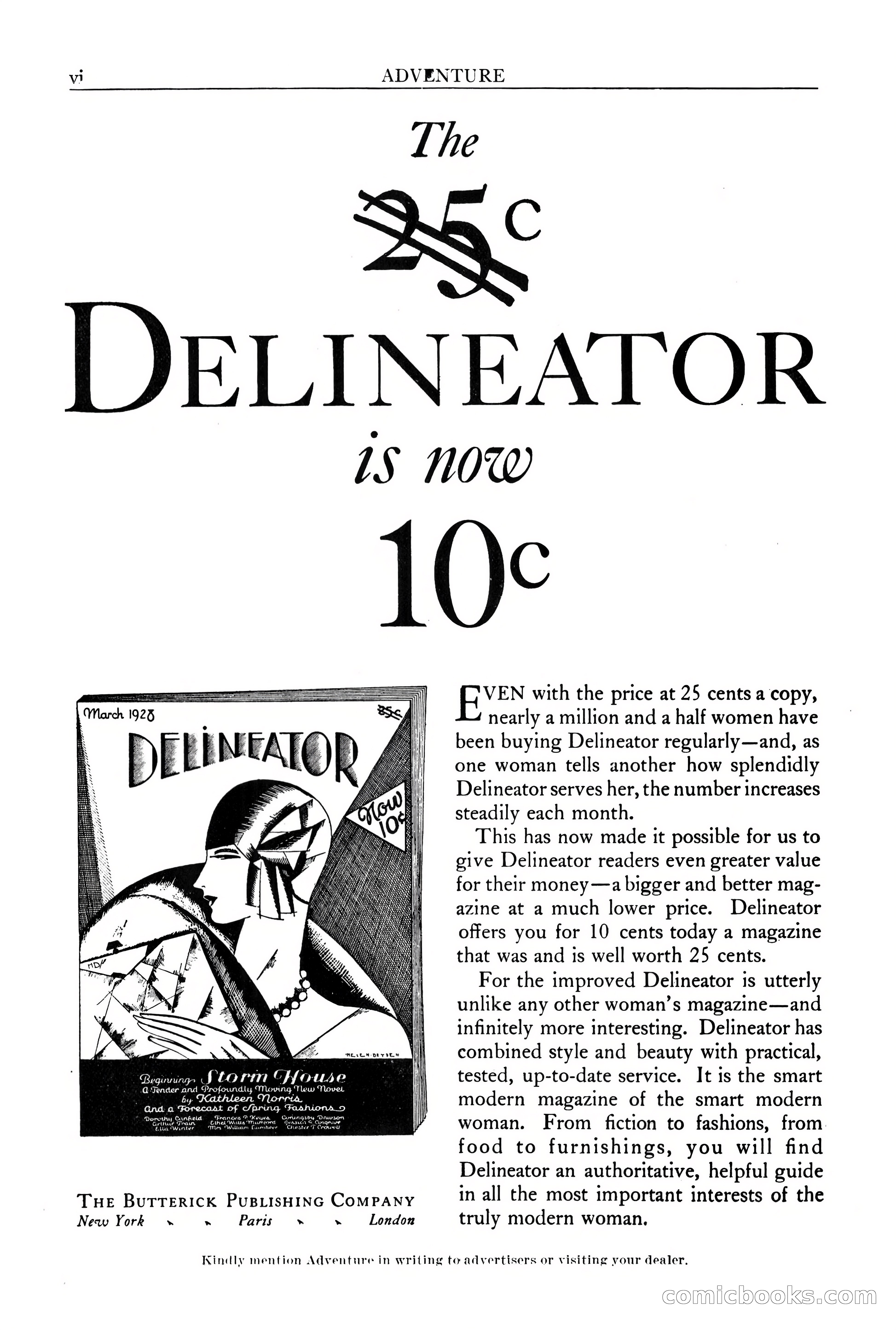 Adventure Magazine, March 1, 1928 — page 8 of 204