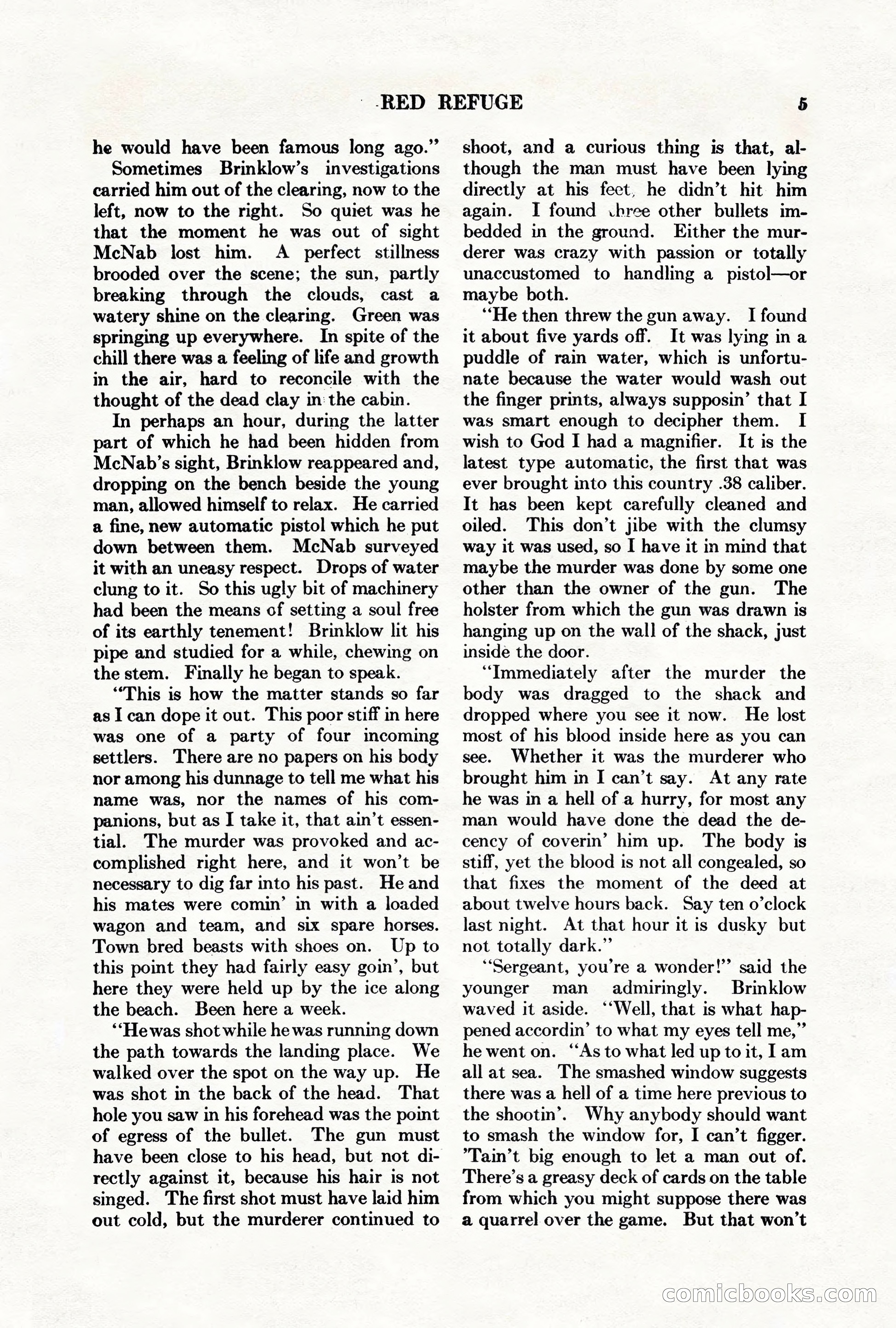 Adventure Magazine, March 1, 1928 — page 15 of 204