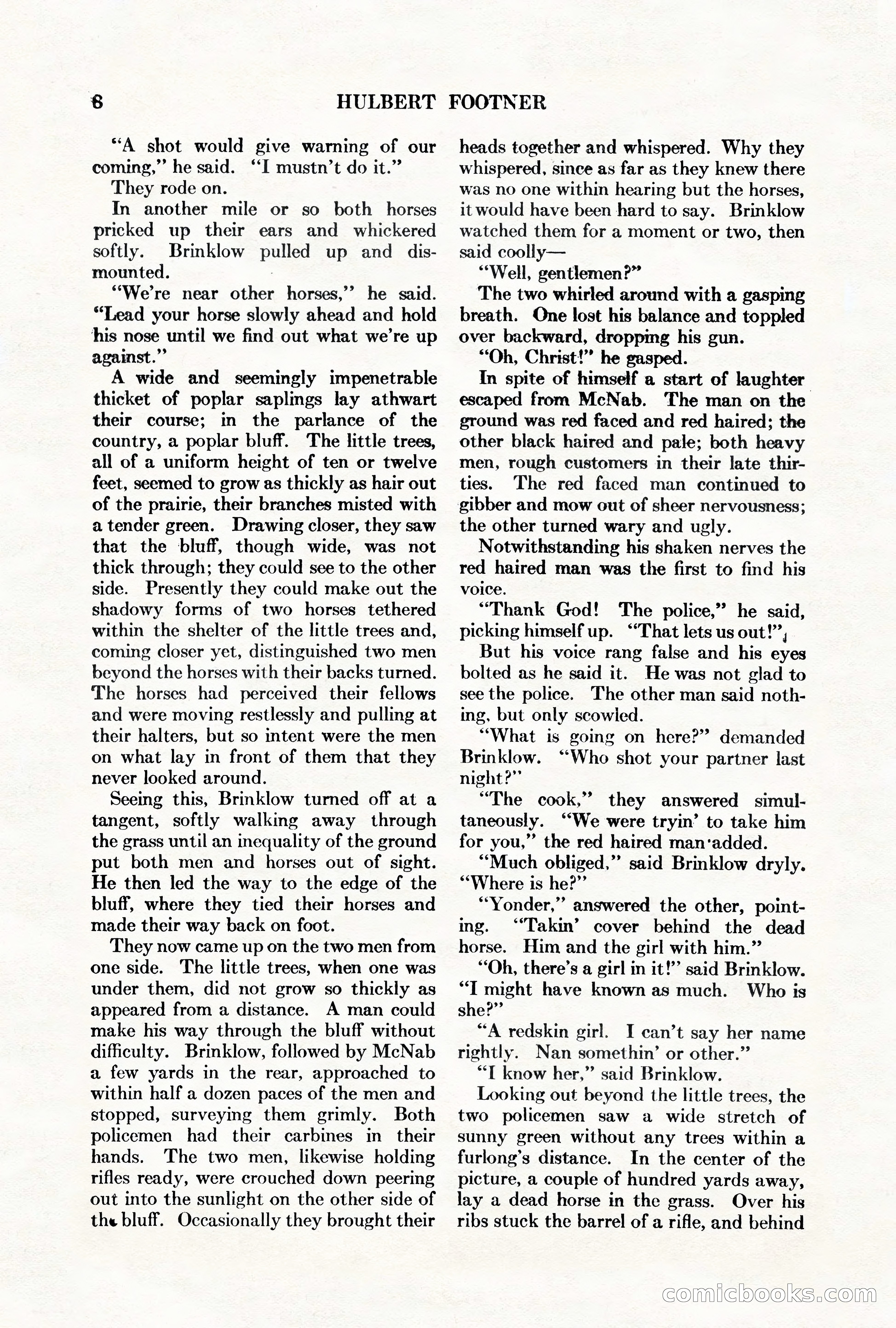 Adventure Magazine, March 1, 1928 — page 18 of 204