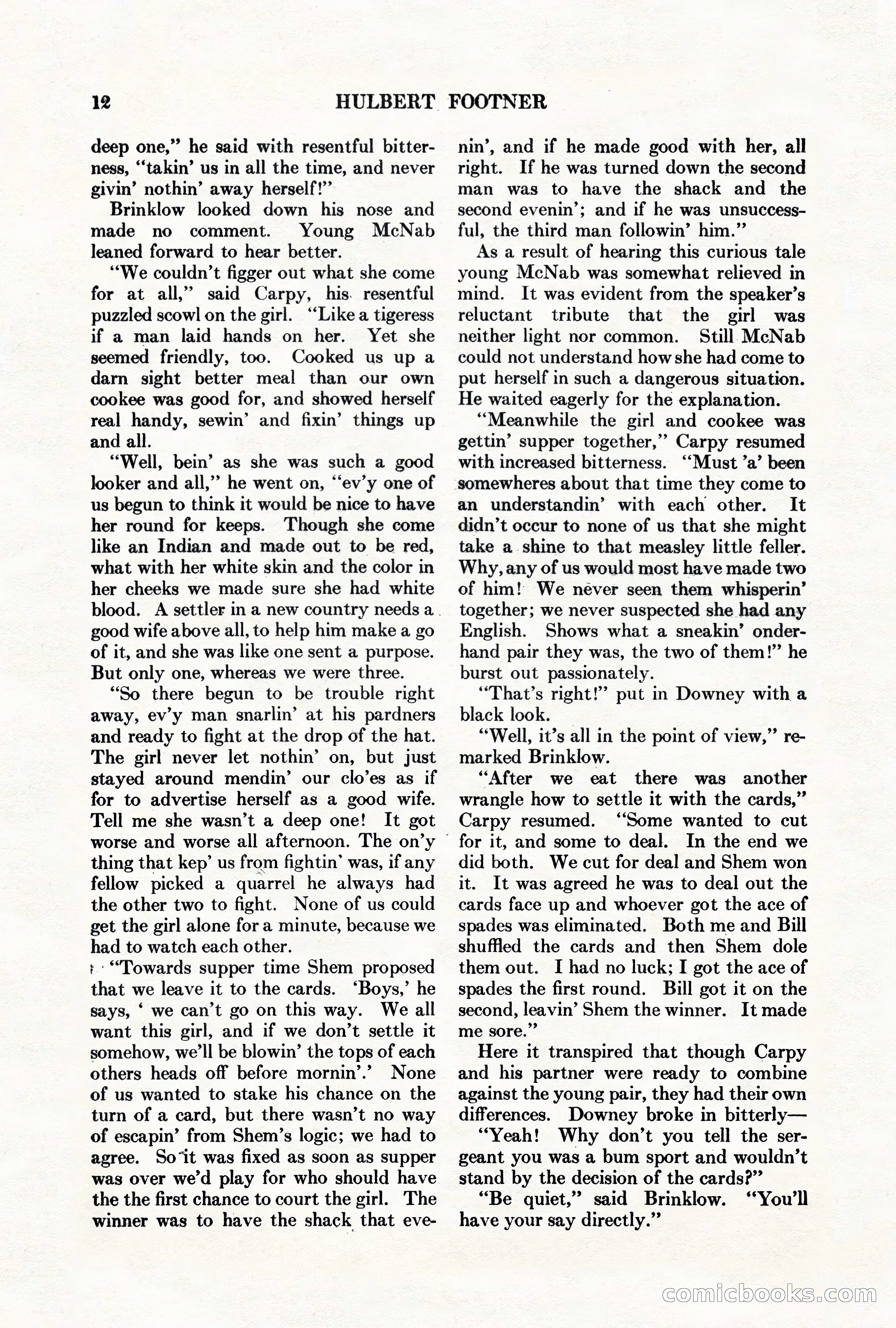 Adventure Magazine, March 1, 1928 — page 22 of 204