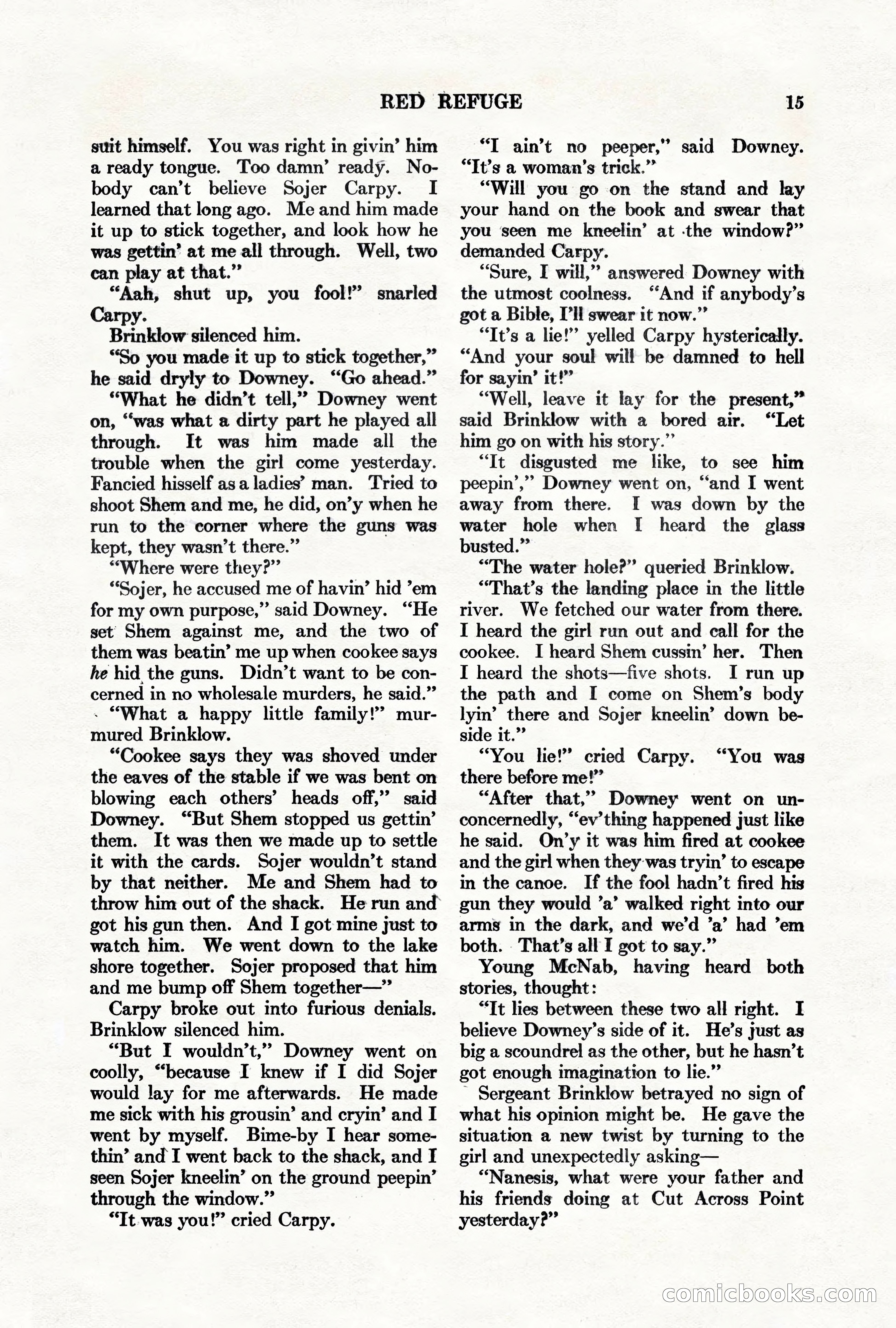 Adventure Magazine, March 1, 1928 — page 25 of 204