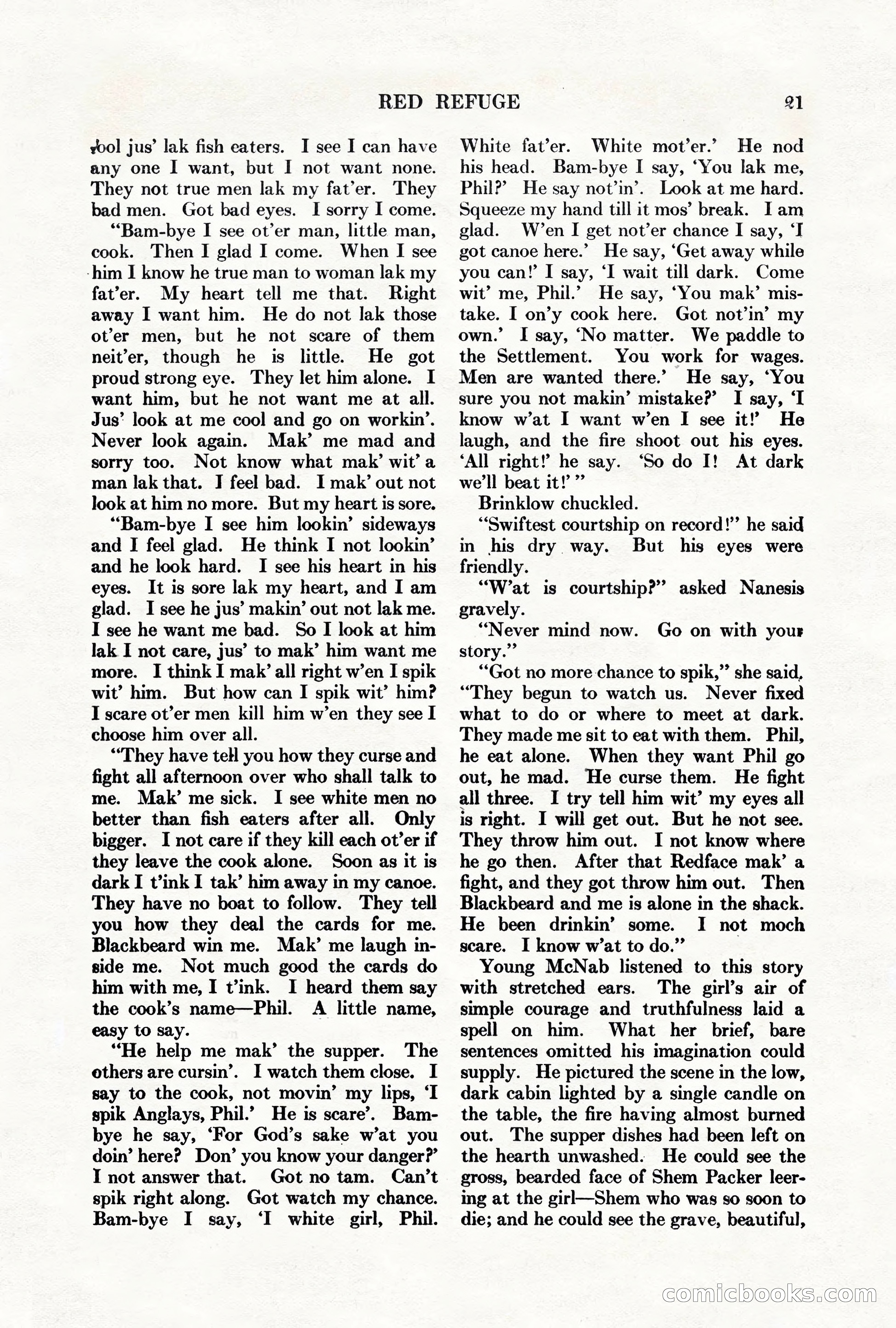Adventure Magazine, March 1, 1928 — page 31 of 204