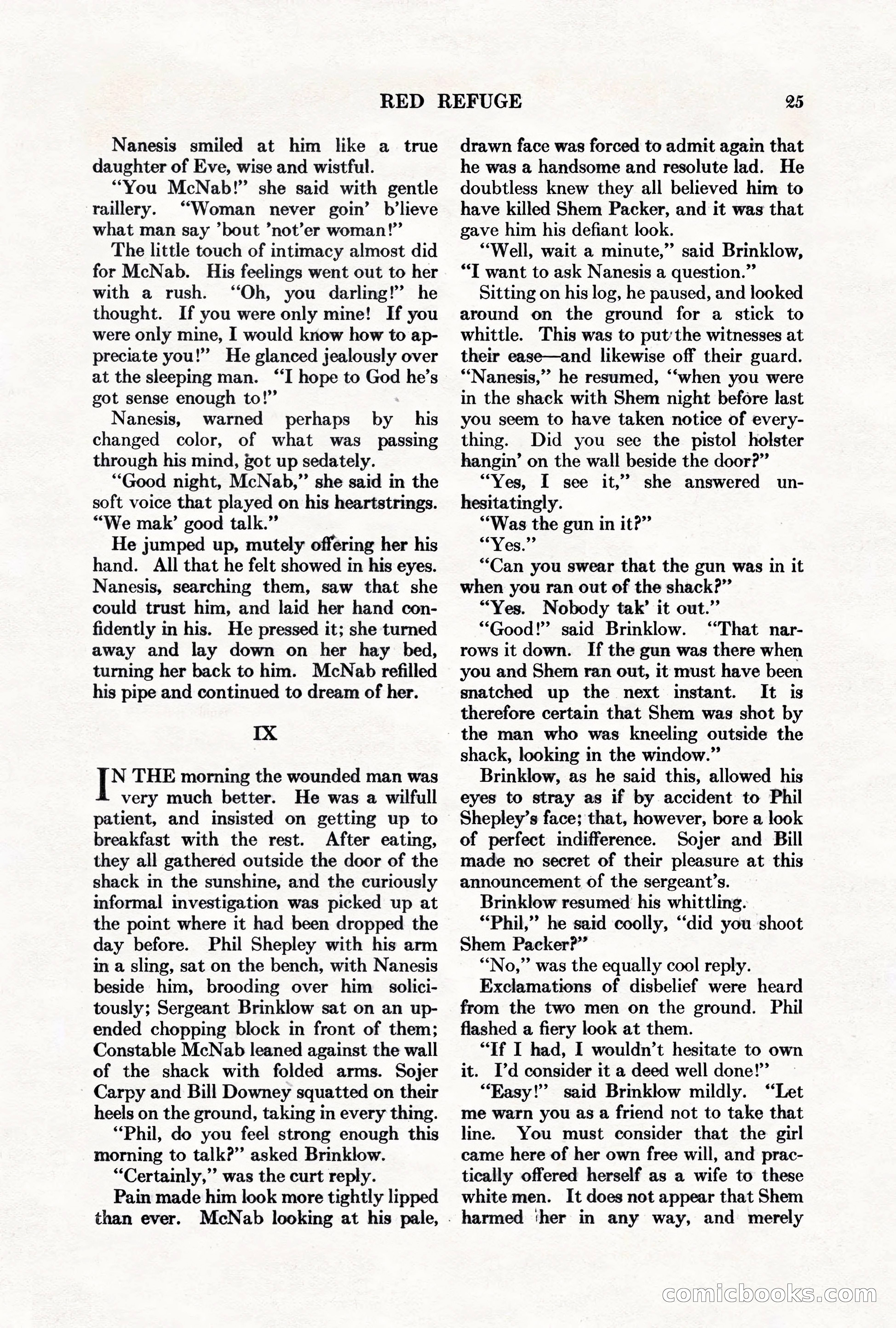 Adventure Magazine, March 1, 1928 — page 35 of 204